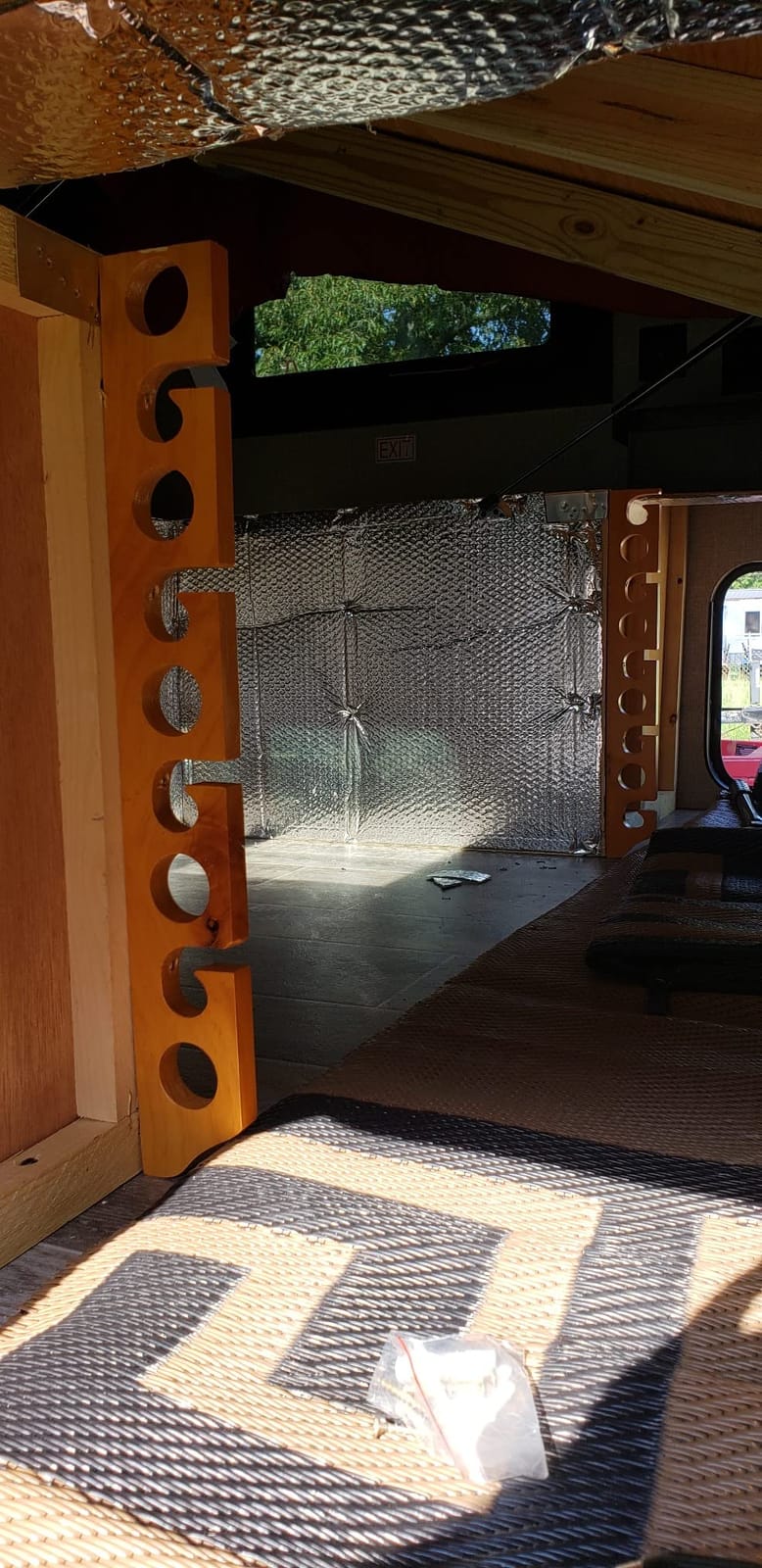 Old Cedar Outfitters Solid Pine Horizontal Ceiling Rack for Fishing Rod Storage, Holds up to 9 Fishing Rods, CPR-009 customer photo 2