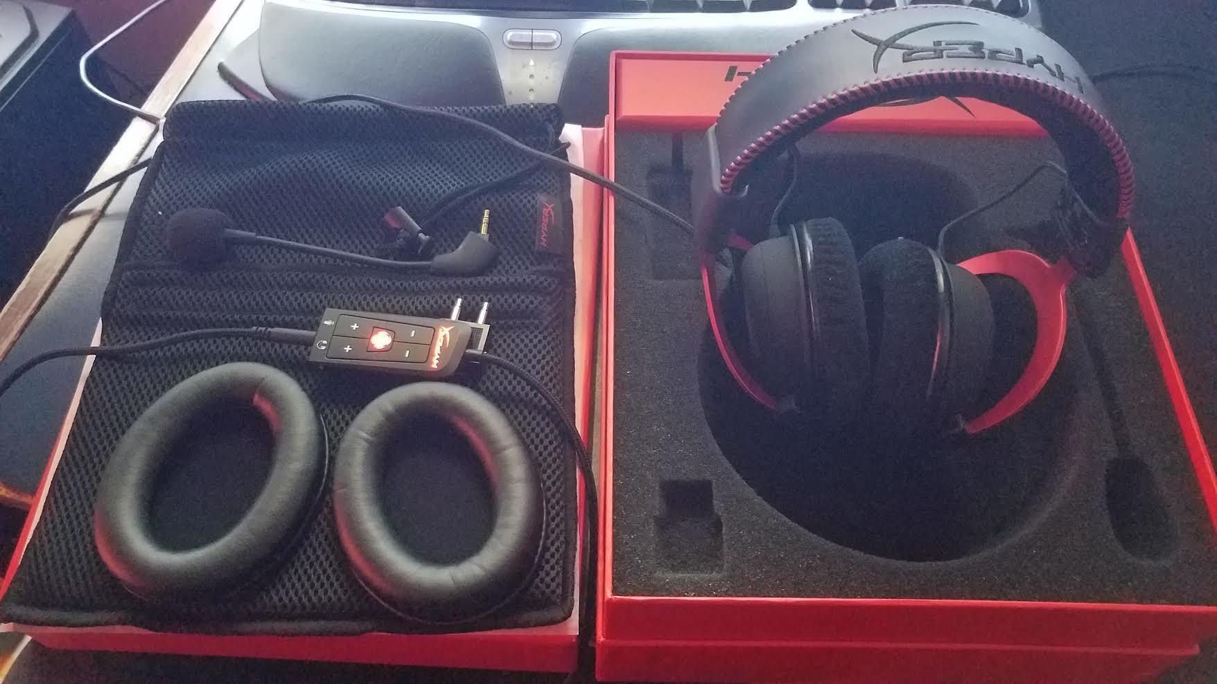 HyperX Cloud II Gaming Headset - 7.1 Surround Sound - Memory Foam Ear Pads - Durable Aluminum Frame - Multi Platform Headset - Works with PC, PS4, PS4 PRO, Xbox One, Xbox One S - Red (KHX-HSCP-RD) customer photo 1
