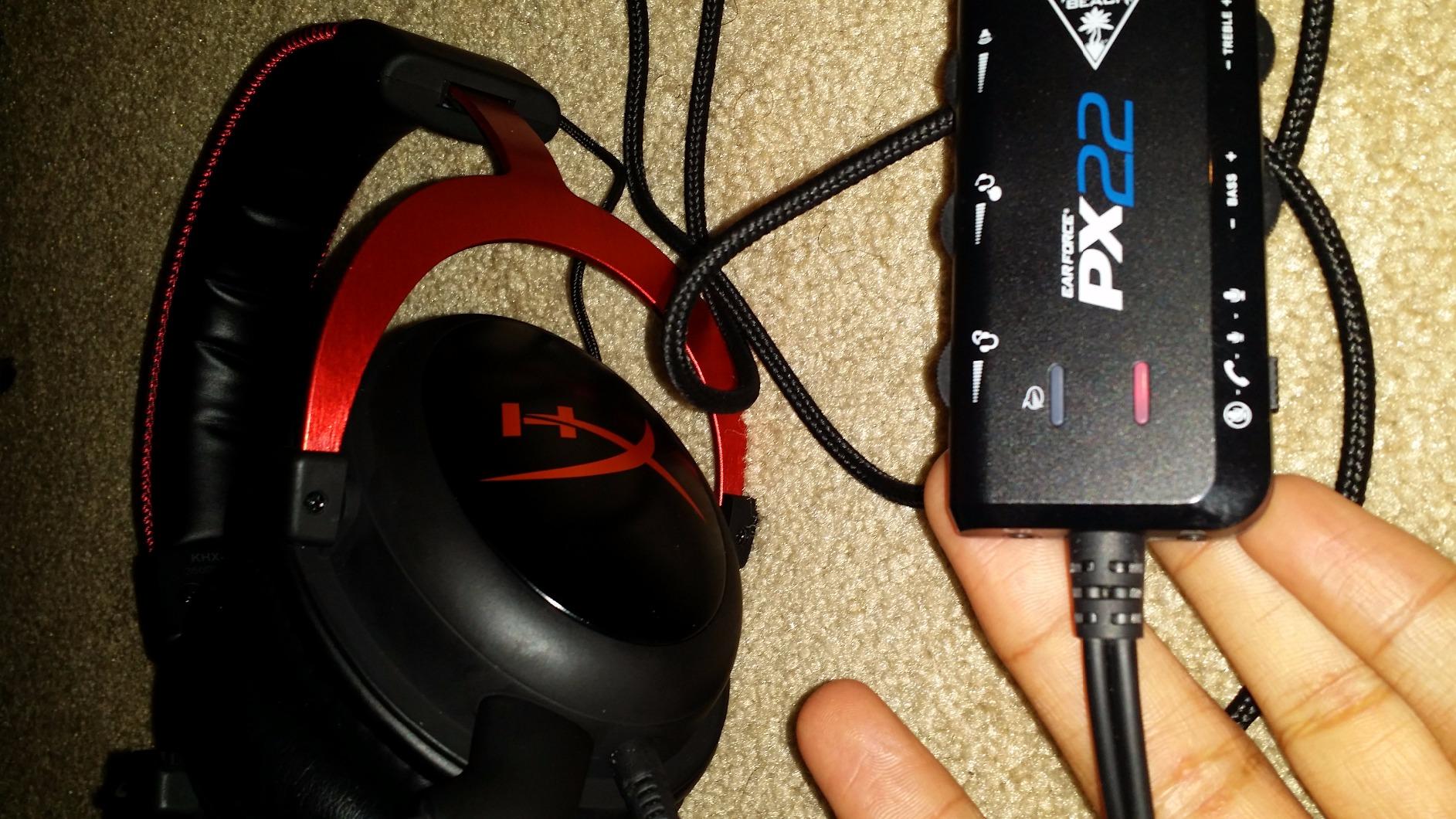 HyperX Cloud II Gaming Headset - 7.1 Surround Sound - Memory Foam Ear Pads - Durable Aluminum Frame - Multi Platform Headset - Works with PC, PS4, PS4 PRO, Xbox One, Xbox One S - Red (KHX-HSCP-RD) customer photo 2