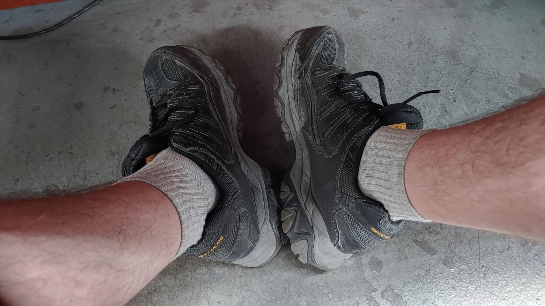 Skechers Men's Cankton Steel Toe Lace Up customer photo 2