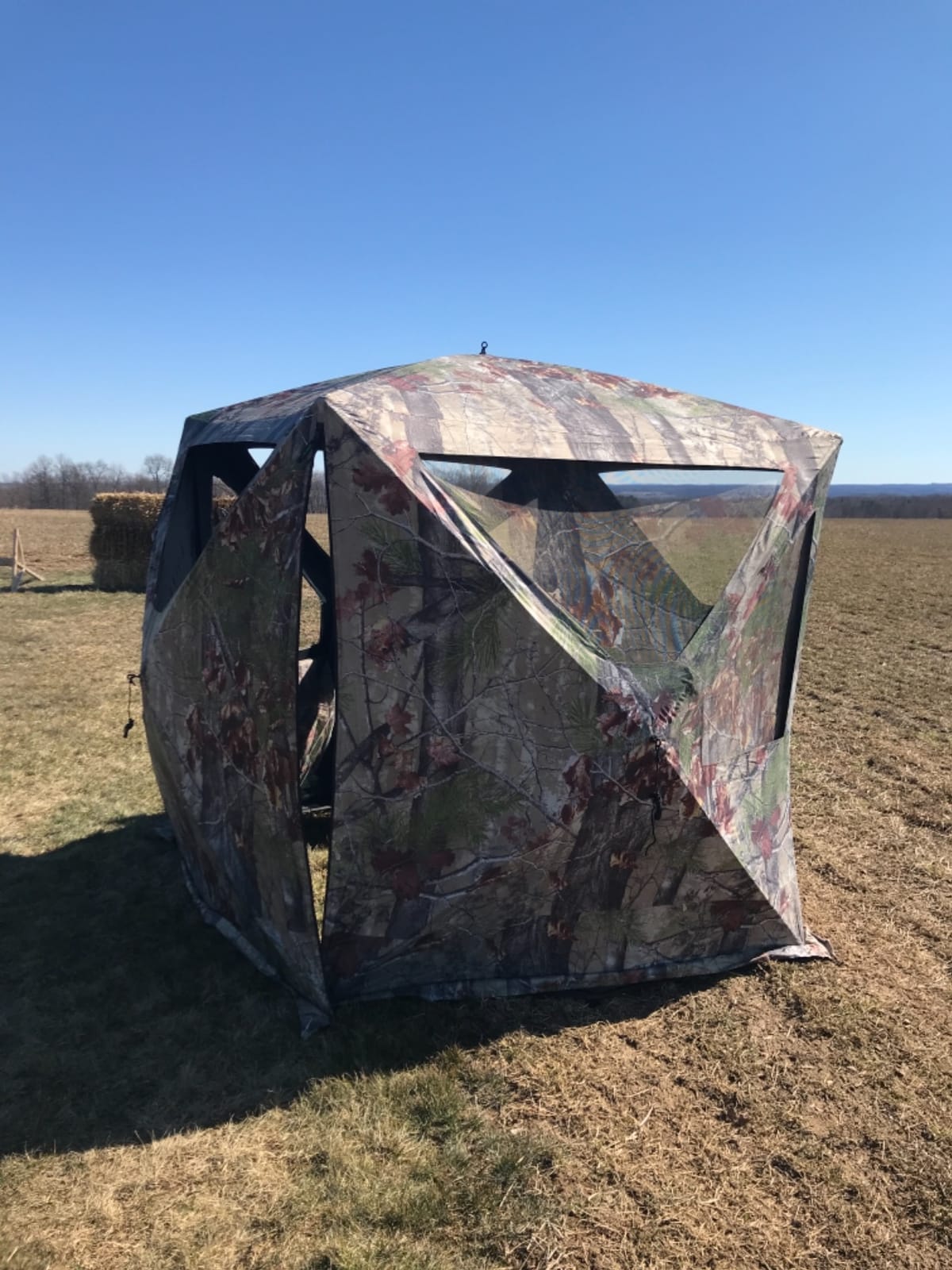 Barronett Big Cat Ground Hunting Blind, 3 Person Pop Up Portable, Backwoods Camo BC350BW customer photo 2