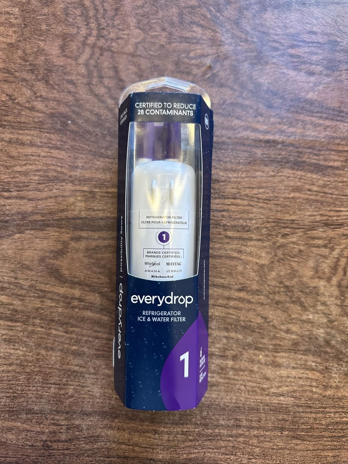 everydrop by Whirlpool Ice & Water Refrigerator Filter 1, Purple, EDR1RXD1 customer photo 2
