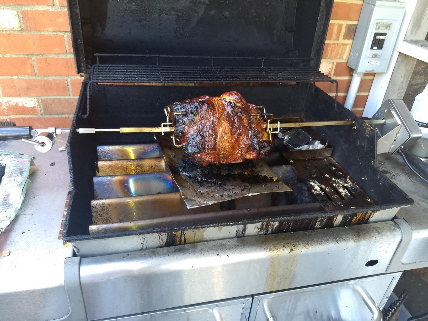 onlyfire Stainless Steel BBQ Rotisserie Kit for Weber Gas Grills customer photo 1
