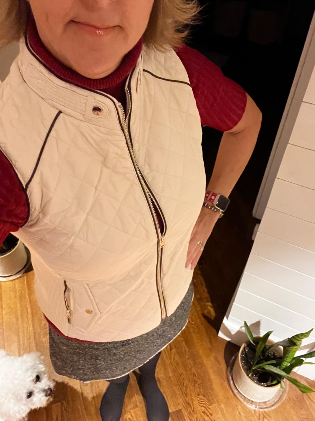 NE PEOPLE Womens Lightweight Quilted Padding Zip Up Vest Gilet(S-3XL) customer photo 1
