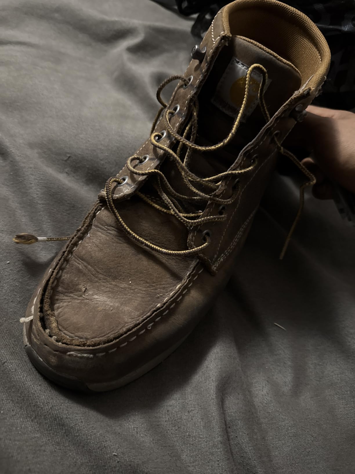 Carhartt Men's CMX4023 Lightweight Wedge Moc Toe Chukka customer photo 2