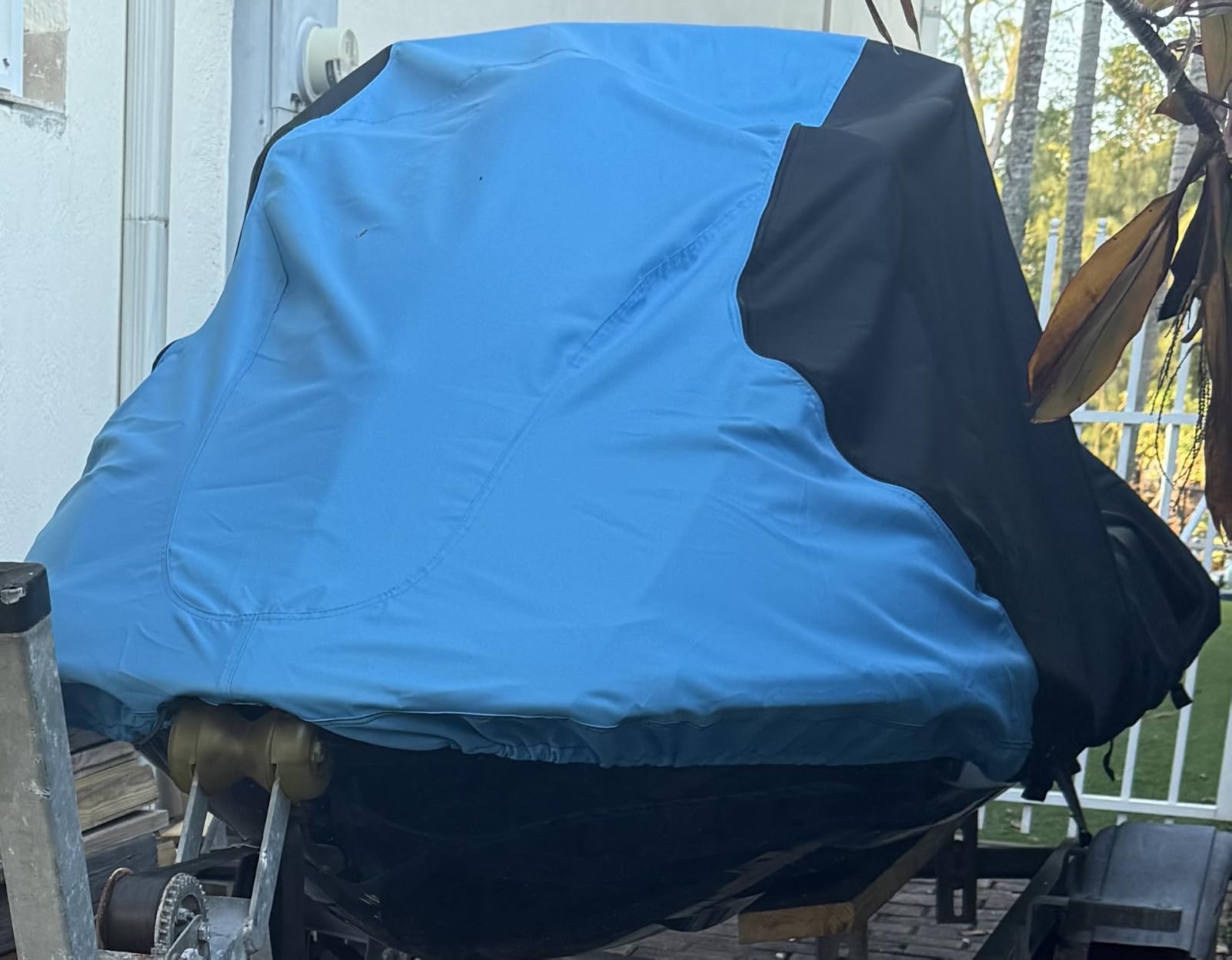 Trailerable Jet Ski Cover, Waterproof Marine Grade 600D Heavy Duty Polyester PWC Cover customer photo 1