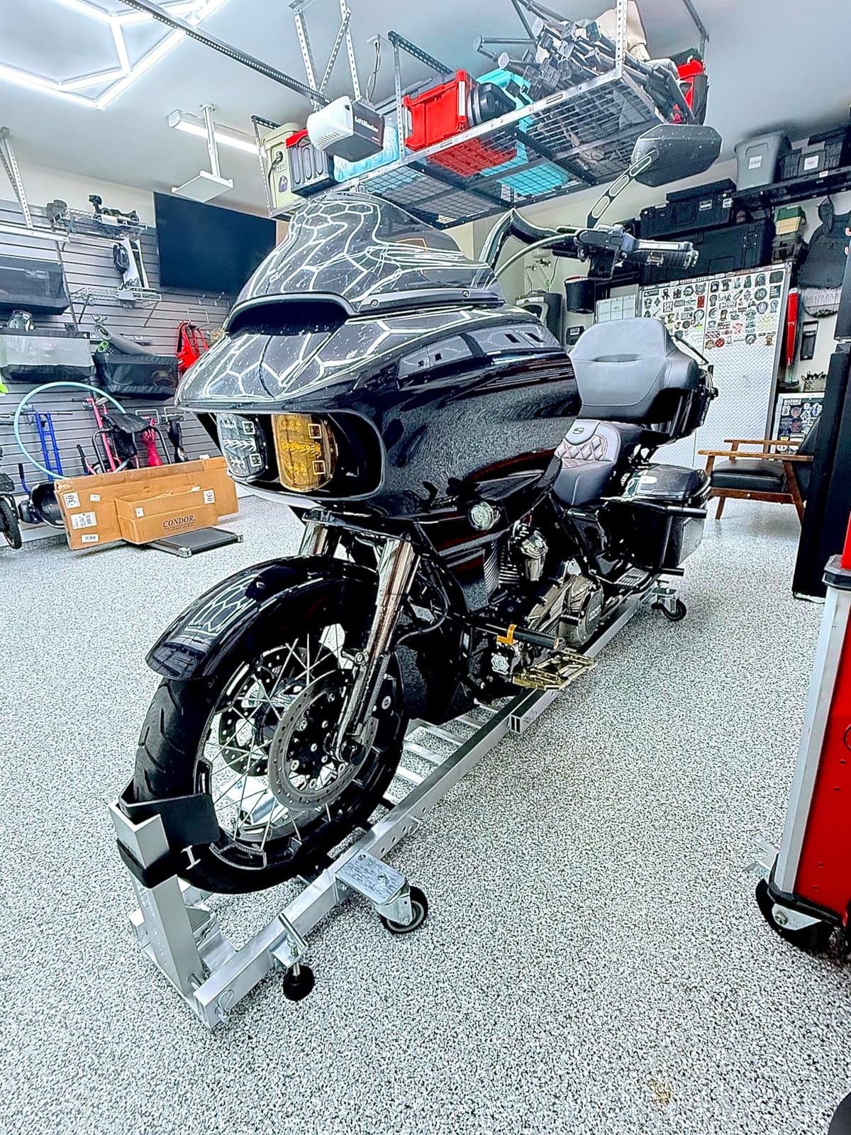 Condor Motorcycle Garage Dolly Wheel Chock customer photo 2