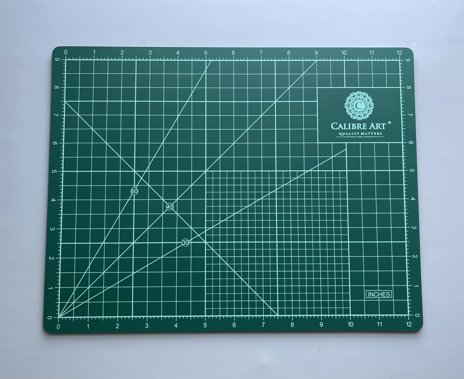 Calibre Art Self Healing Rotary Cutting Mat, Full 24x36, Best for Quilting | Thick, Warp-Proof & Odorless, EN 71-3 Certified. Not From China. customer photo 2