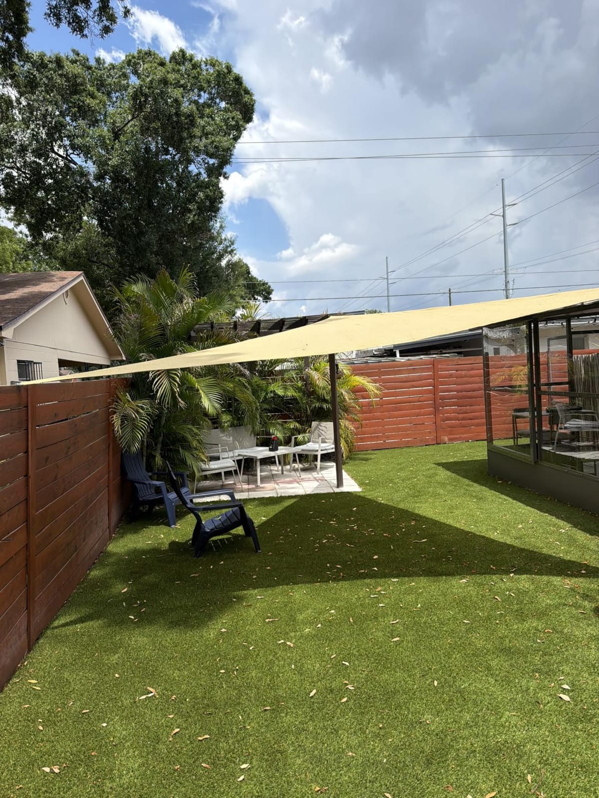 Shade&Beyond 16'X16'X16' Sun Shade Sail Sand Triangle customer photo 2