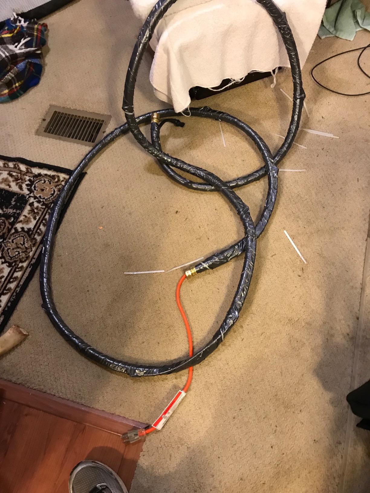 HEATIT Heating Cable Heat Tape for Water Pipes HISD Cable 6ft, 7w/ft, 120V | CSA & ETL Approved customer photo 2