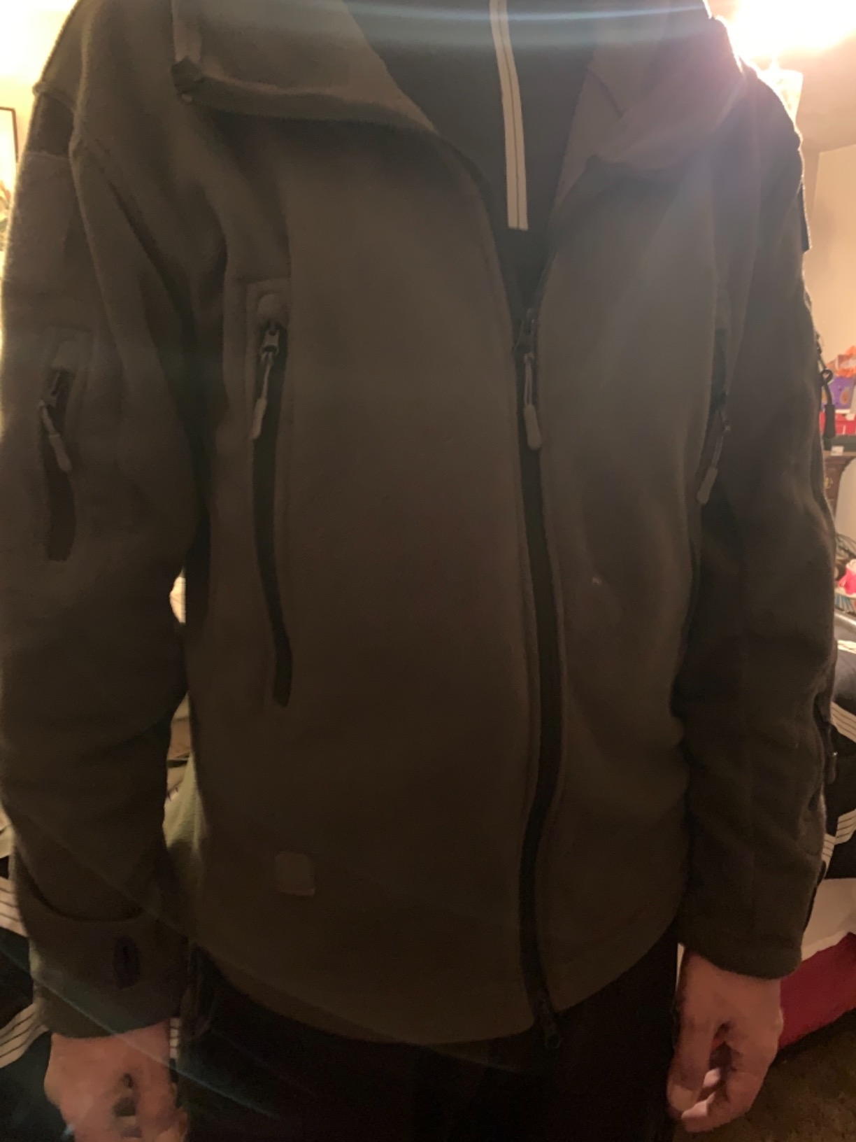 ReFire Gear Men's Warm Military Tactical Sport Fleece Hoodie Jacket customer photo 1