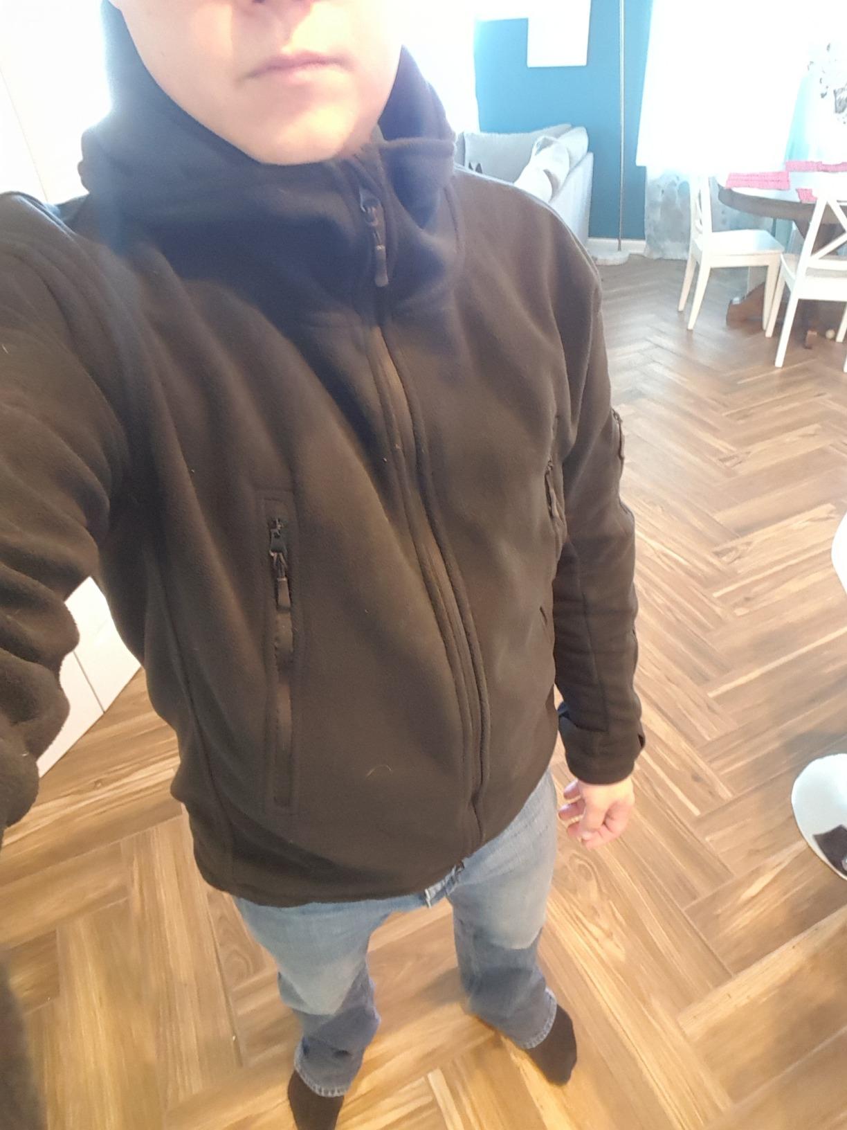ReFire Gear Men's Warm Military Tactical Sport Fleece Hoodie Jacket customer photo 2