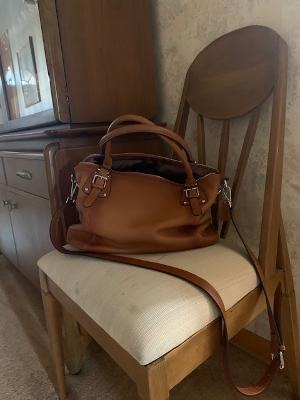 HESHE Leather Purses and Handbag for Women Shoulder Bag Tote Top Handle Bag customer photo 2