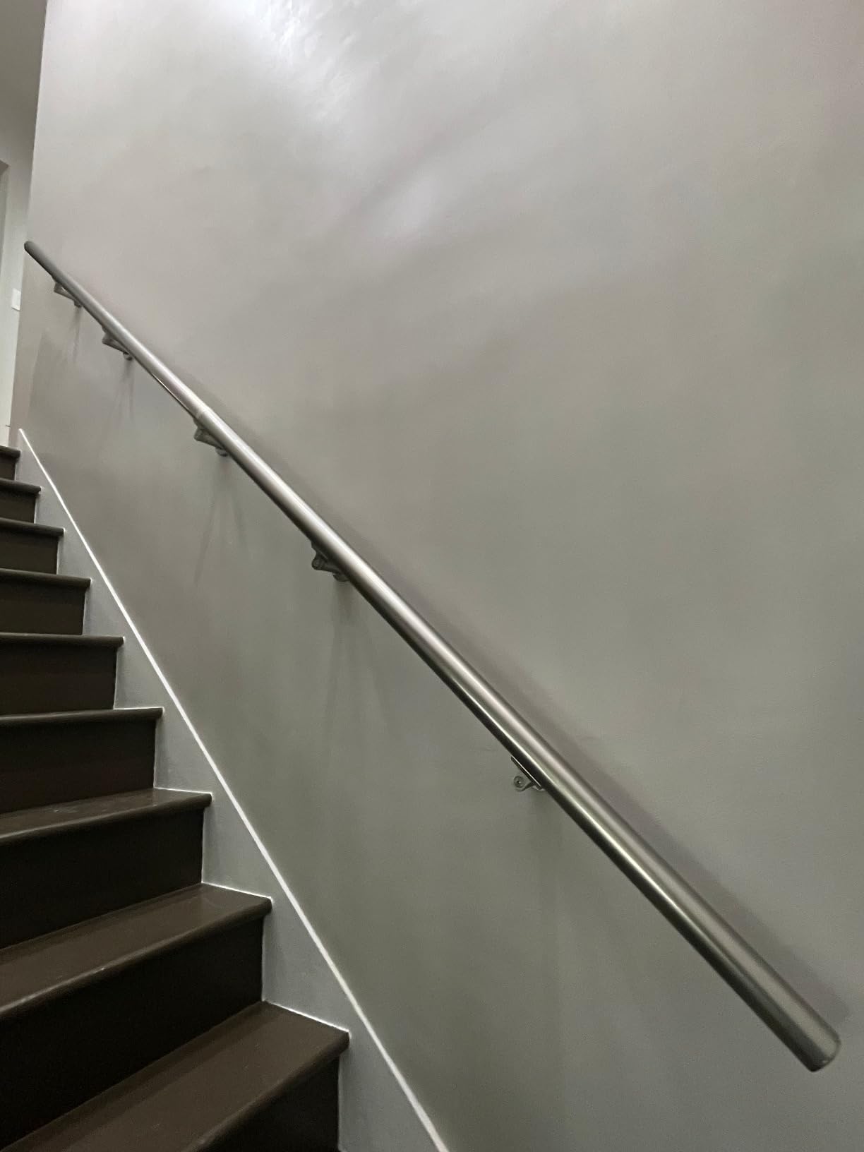 16FT Aluminum Handrail Kit for Indoor/Outdoor Stairs - 1.97