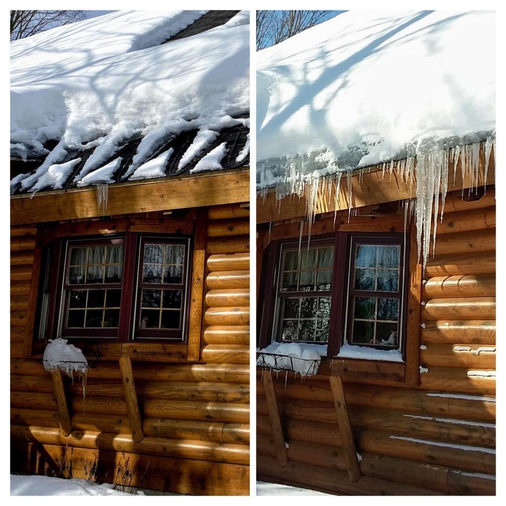 RADIANT SOLUTIONS HeatTapePro - Intelligent Commercial Grade Self-Regulating Heat Cable with GlowCap - 10 YR warranty - Ice Dam & Pipe Freeze Protection - 100 ft cable + 10 Ft Cord, 120V, 6 watts/Ft customer photo 2