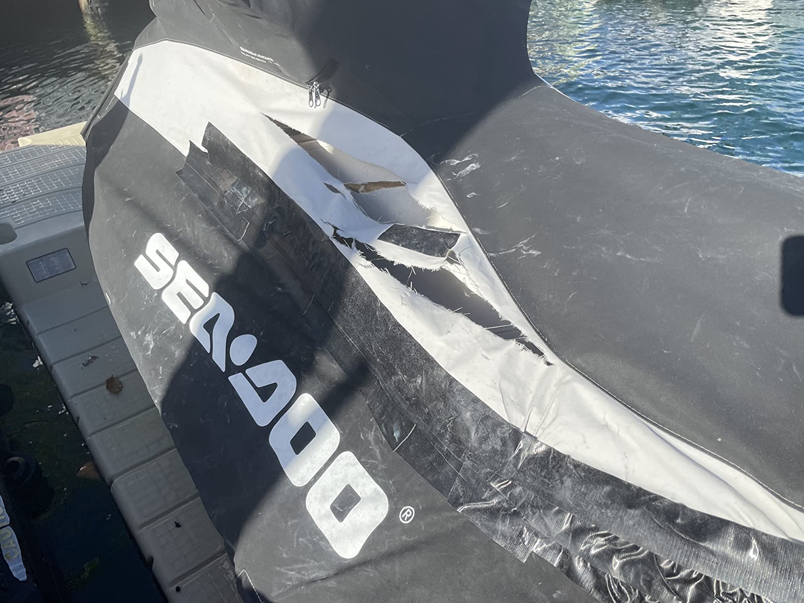 Sea-Doo New OEM Branded Cover GTS GTI Weather Resistant Heavy Duty, 295100722 customer photo 1