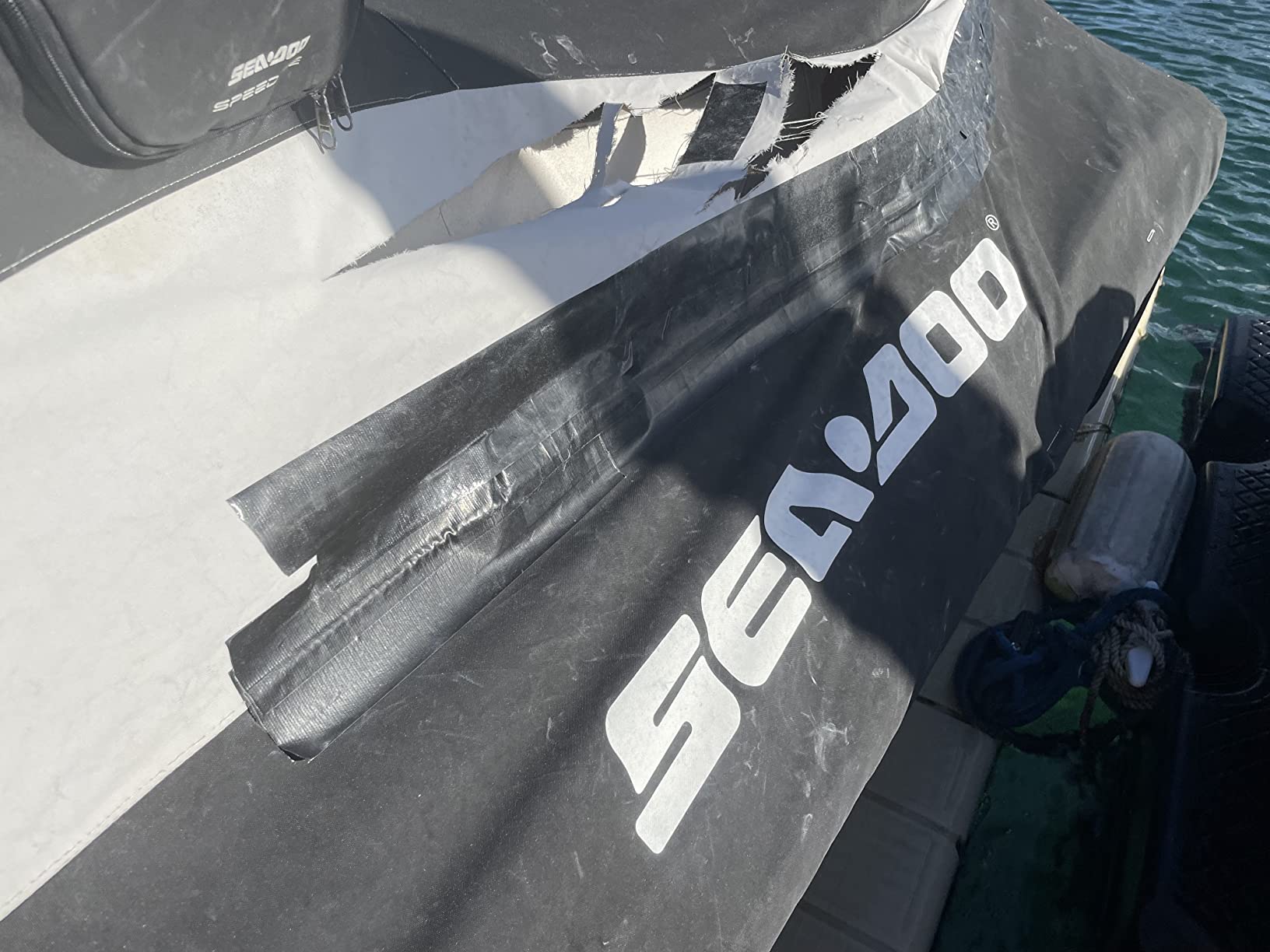 Sea-Doo New OEM Branded Cover GTS GTI Weather Resistant Heavy Duty, 295100722 customer photo 2