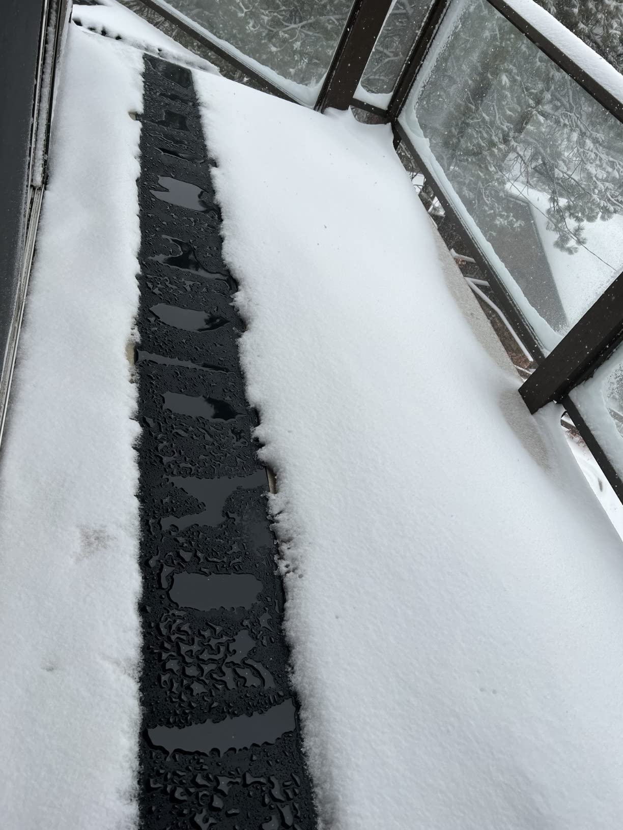 Roof Valley Ice Dam Heater Mat, Snow Melting Deicing System, 10 ft x 13 in | Melts Up to 2 in. Snow per Hour, Helps Reduce Ice Dams and Roof Leaks, Made in USA, UL Listed Components, Hardware Included customer photo 2