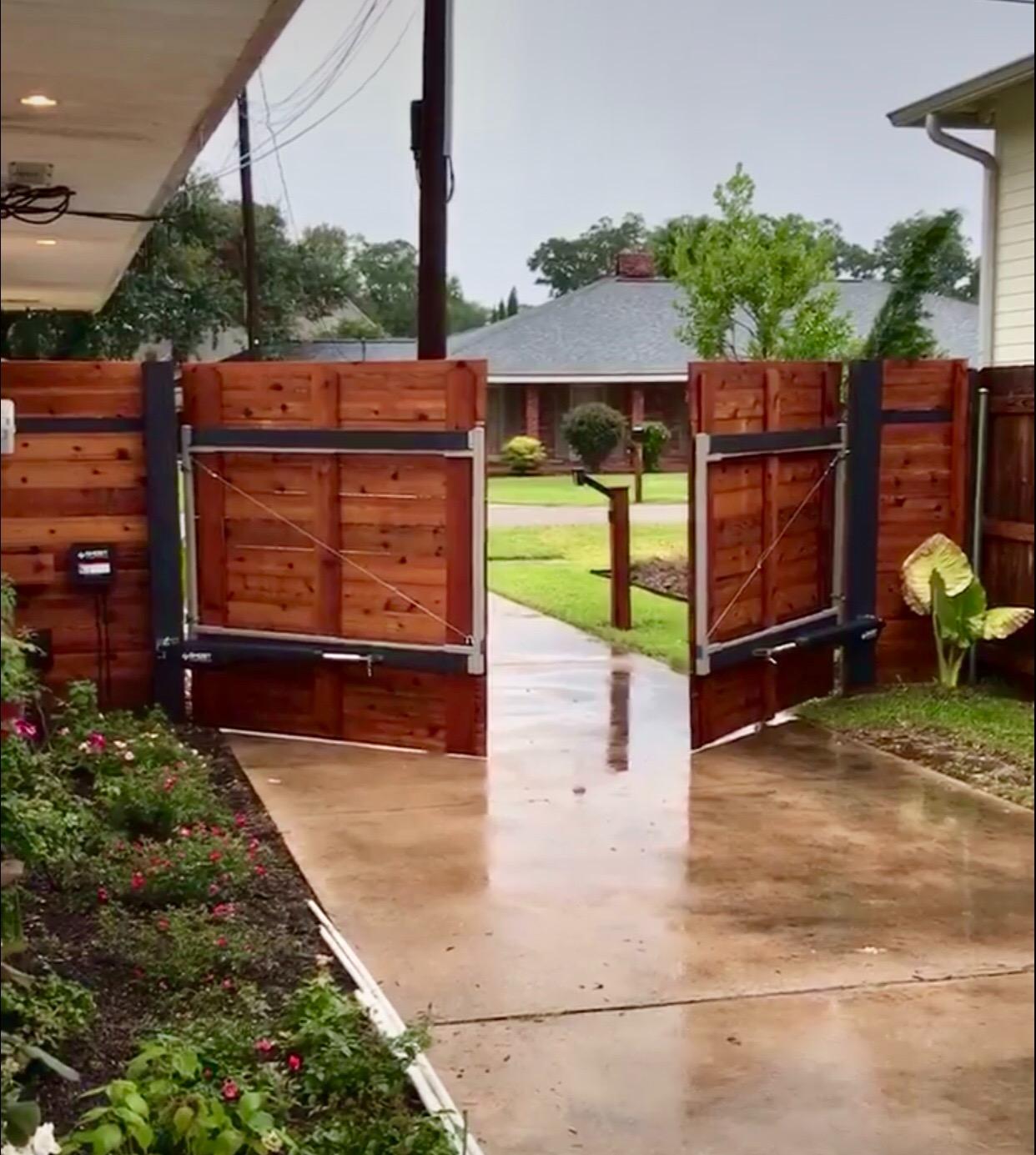 Ghost Controls D Series Dual Smart Ready Automatic Gate Kit with Tube Gate Brackets- DD2U for Swing Gates Up to 1000 lbs. or 12 Feet (ft.) in Length (2. DD2U Dual Kit) customer photo 2