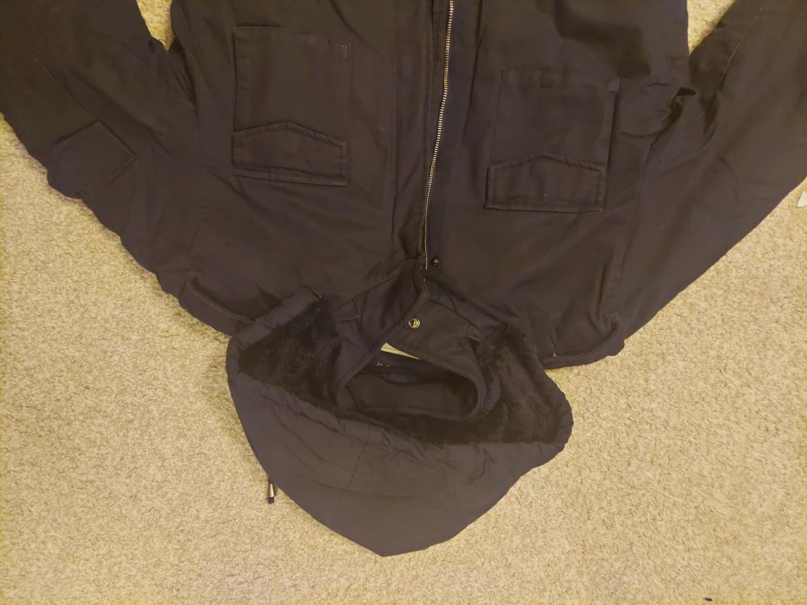 WenVen Men's Winter Thickened Military Parka Jacket Warm Coat customer photo 2