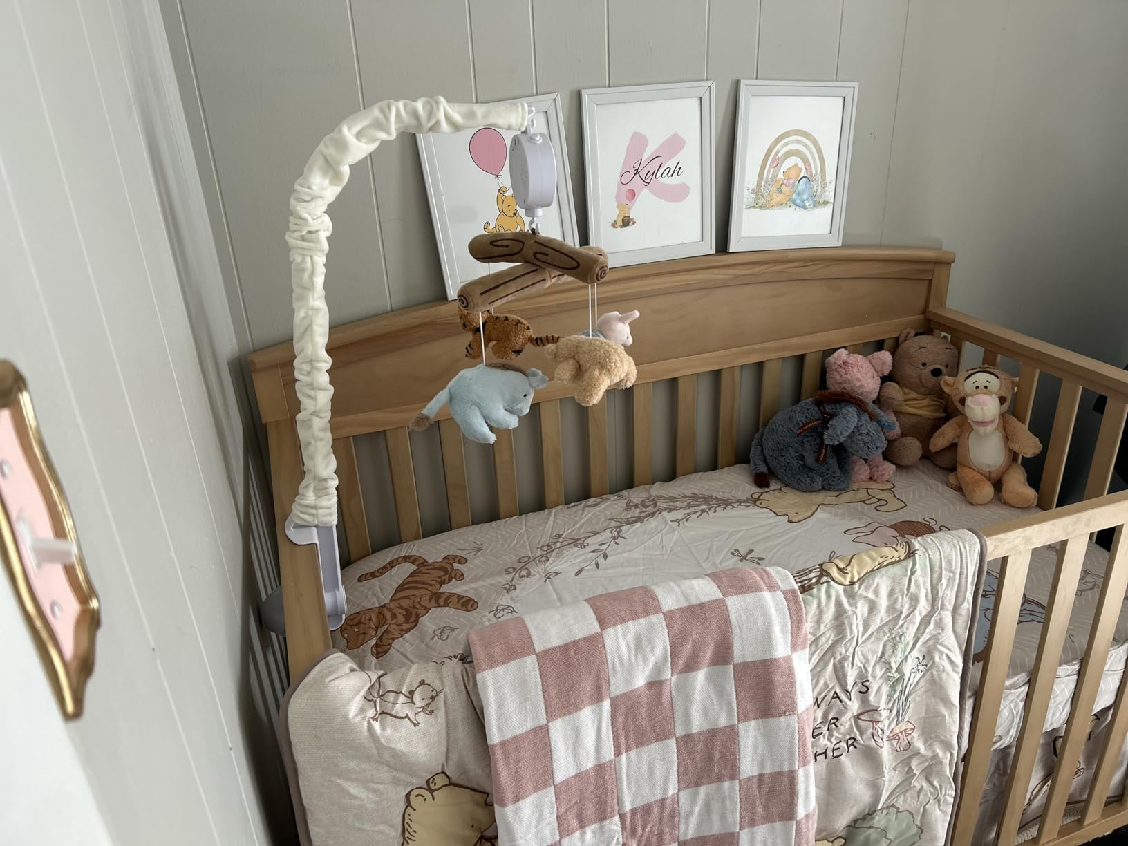 Graco Benton 5-in-1 Convertible Crib, Driftwood customer photo 2