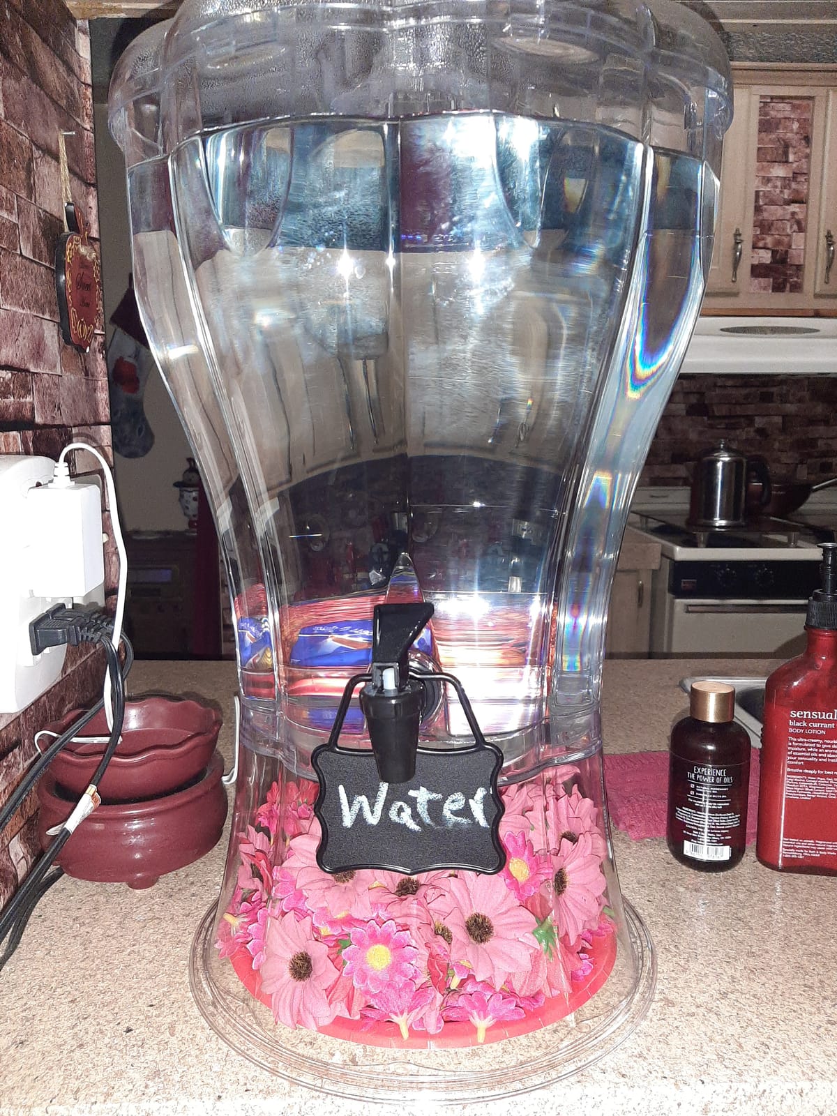 Buddeez 3.5 Gallon Clear Drink Dispenser with Ice Cone and Spigot - BPA-free Tritan Beverage Container customer photo 2