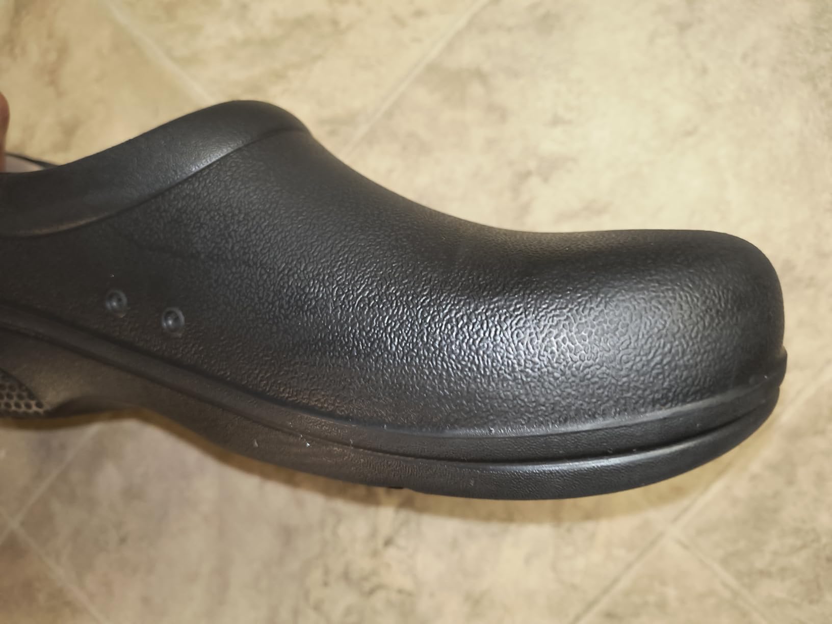 Crocs Unisex On The Clock Clog, Slip Resistant Shoes for Women and Men customer photo 1