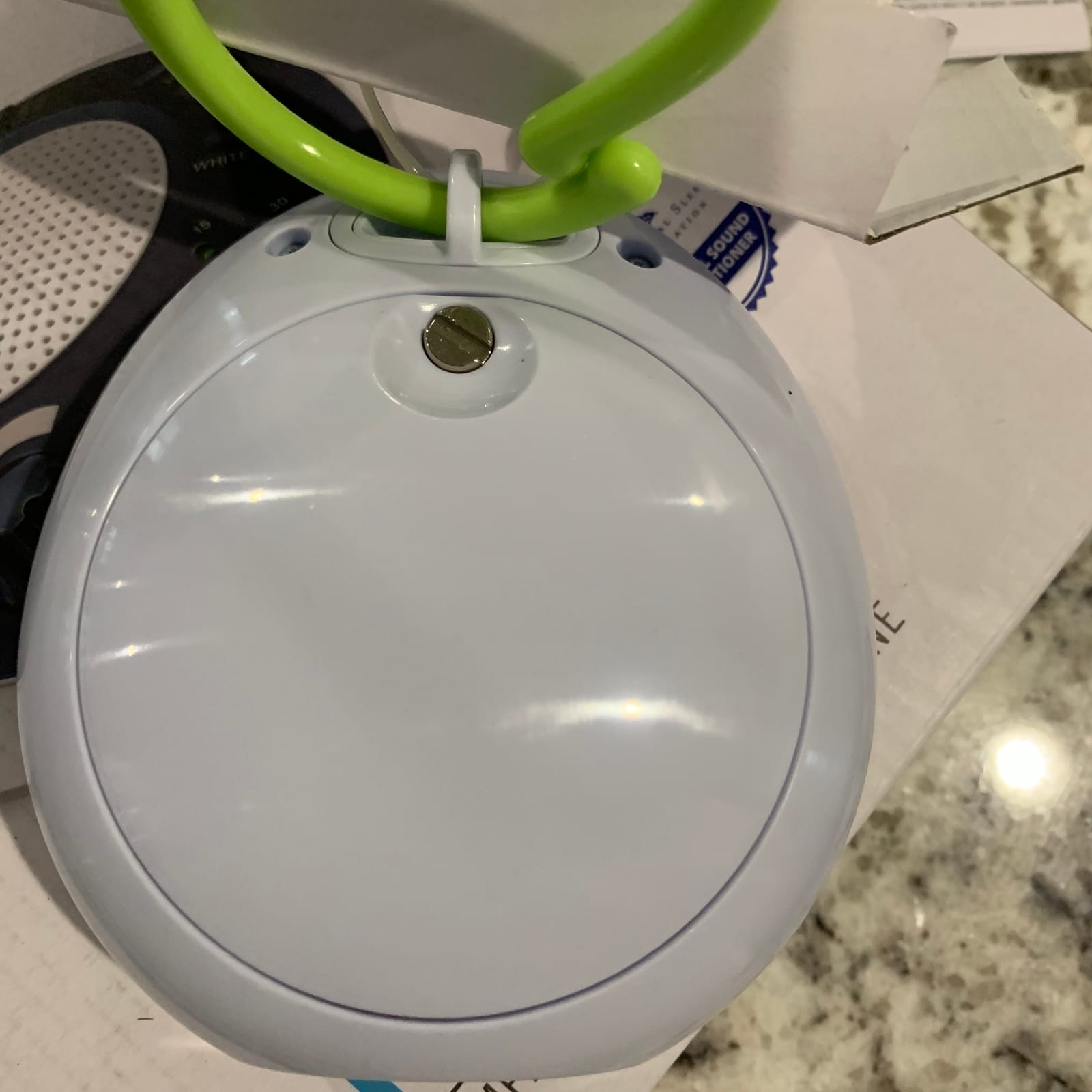 MyBaby Sound Machine, White Noise for Baby, Travel, Nursery and On The Go customer photo 2