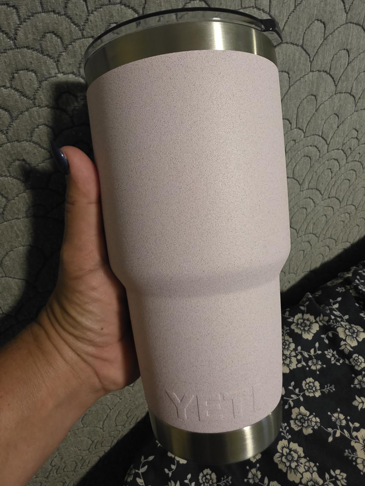 YETI Rambler 30 oz Stainless Steel Vacuum Insulated Tumbler w/ MagSlider Lid, Black customer photo 2