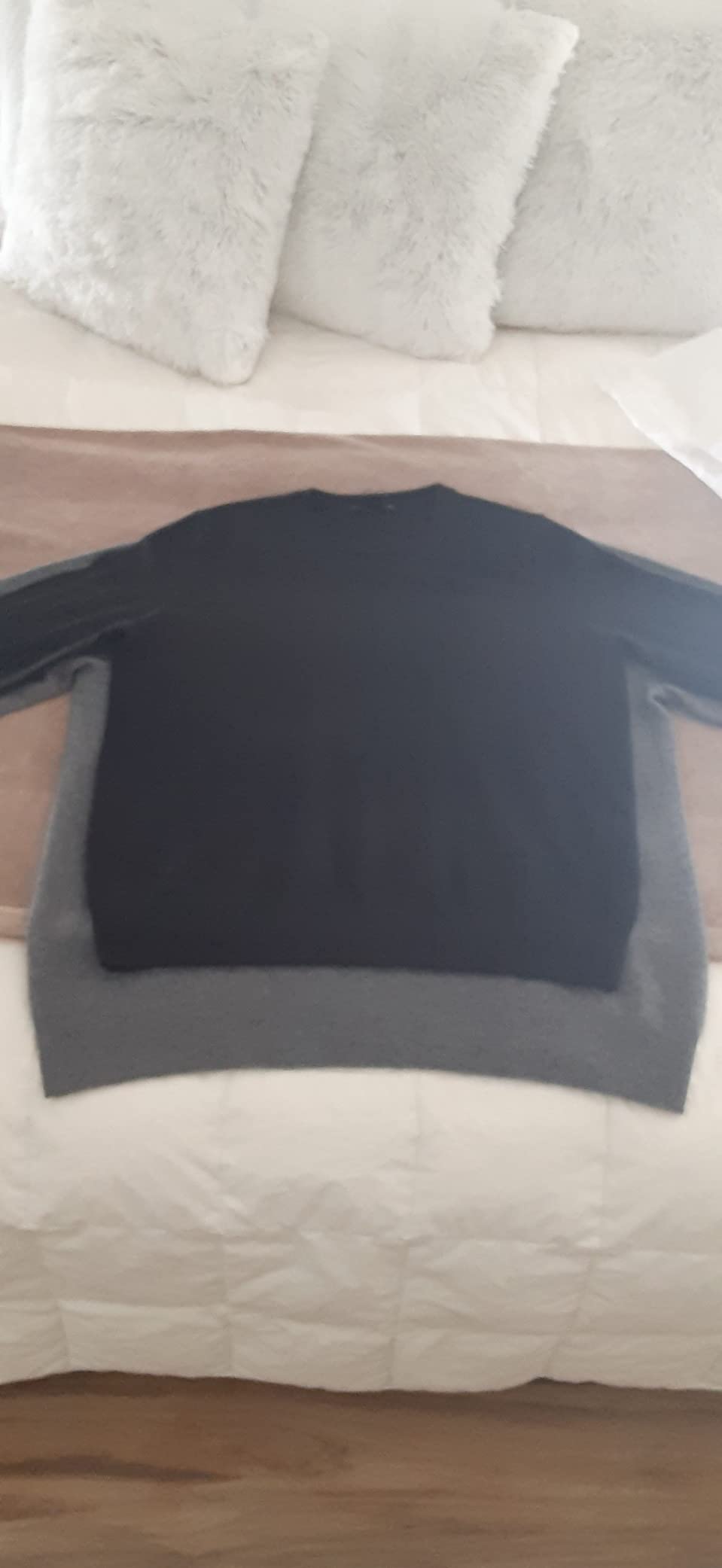 State Cashmere Men's Essential Crewneck Sweater 100% Pure Cashmere Classic Long Sleeve Pullover customer photo 1