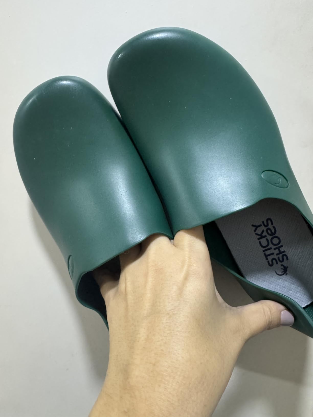 Sticky Nursing Shoes Women - Chefs - Kitchen - Nurses - Clogs for Work - Waterproof Non Slip customer photo 1