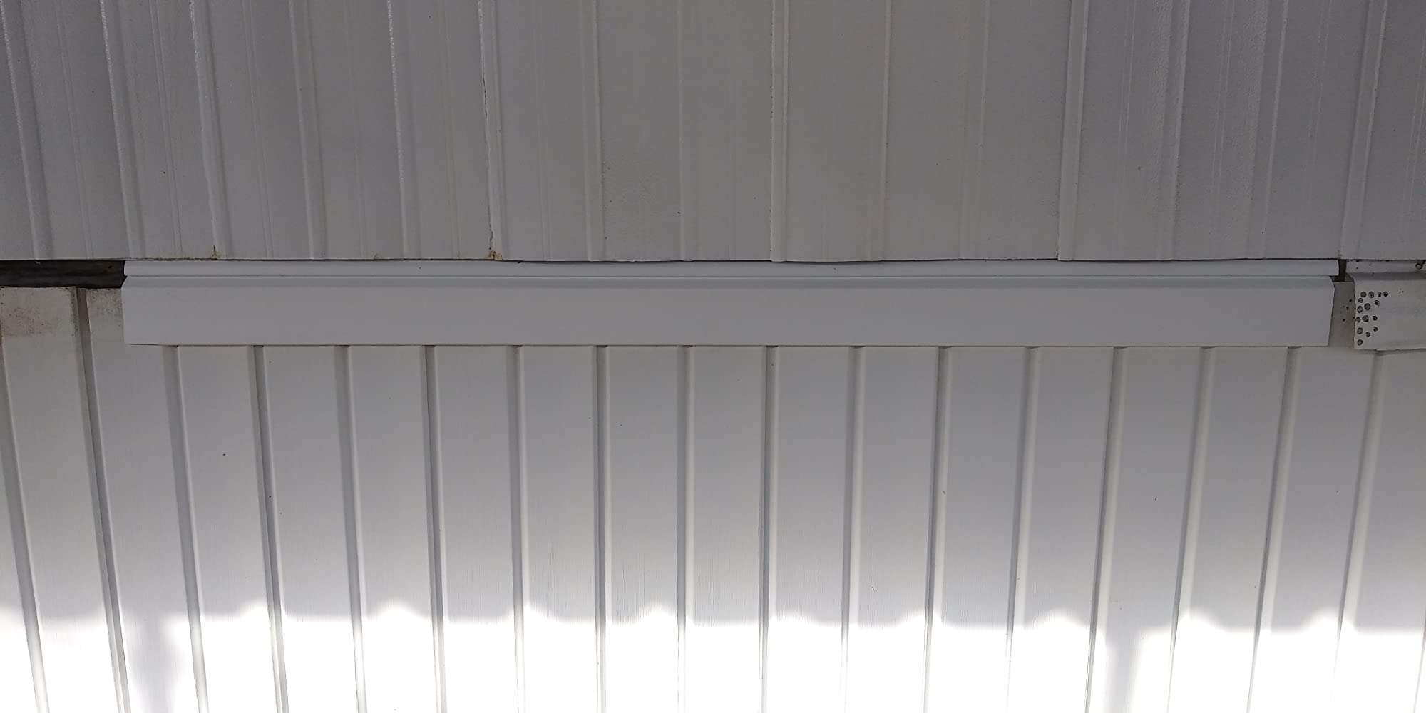 Mobile Home Vinyl Skirting White Upper & Lower Track Underpinning Trim Kit 10 Pack (58 Feet) customer photo 1