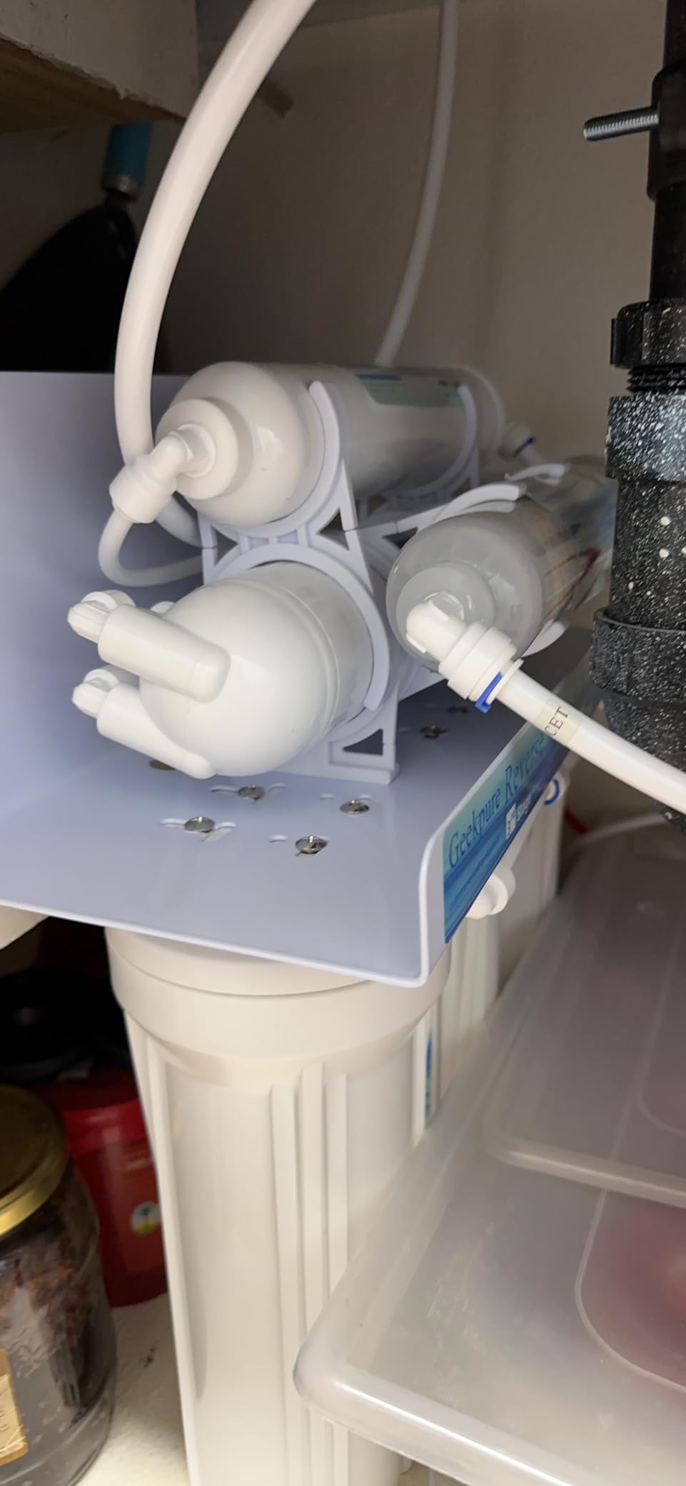 Geekpure 6 Stage Reverse Osmosis RO Drinking Water Filter System-75 GPD customer photo 1