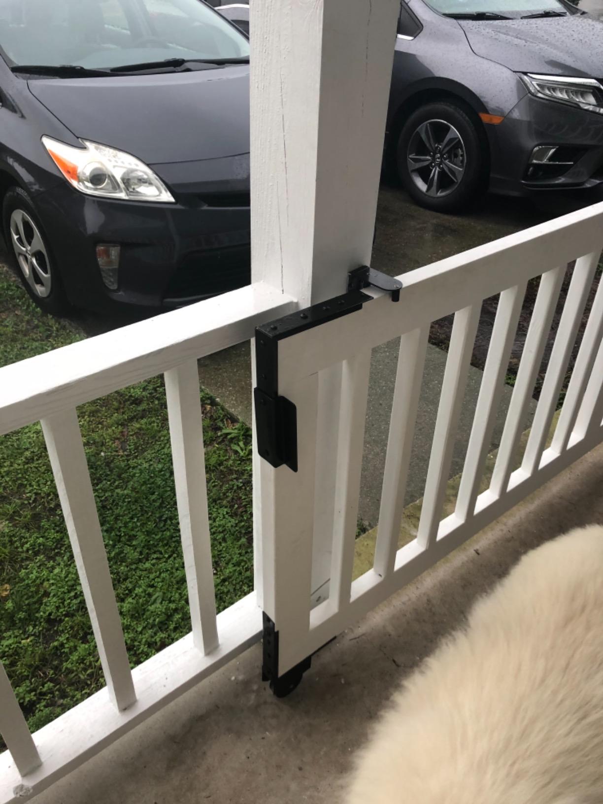 Pylex 11052 11070 Sliding Gate Kit, Black customer photo 2