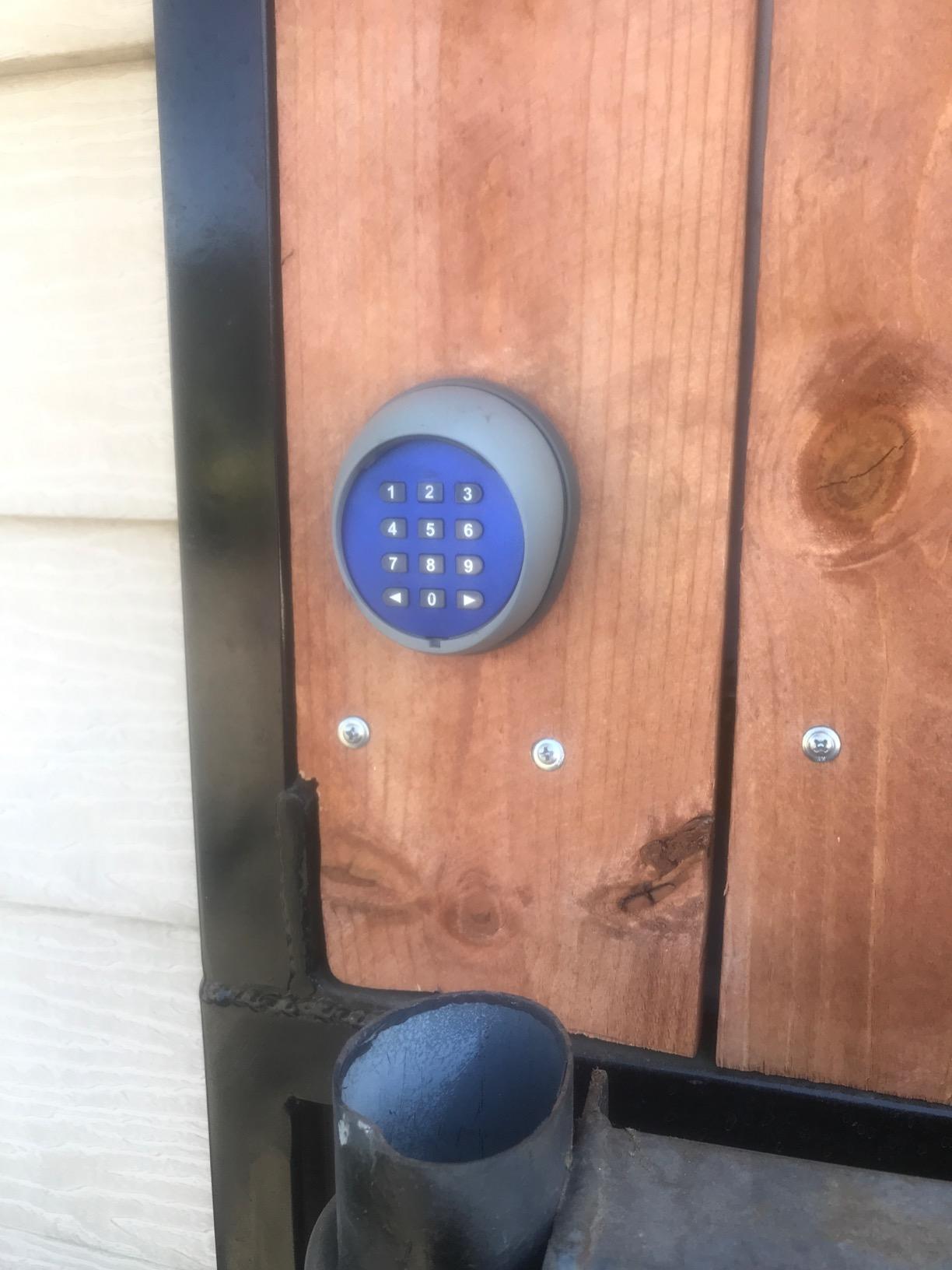 CO-Z Security Wireless Automatic Code Entry Gate Keypad Remote Operator Panel Control for Sliding Gate Opener Motor customer photo 2