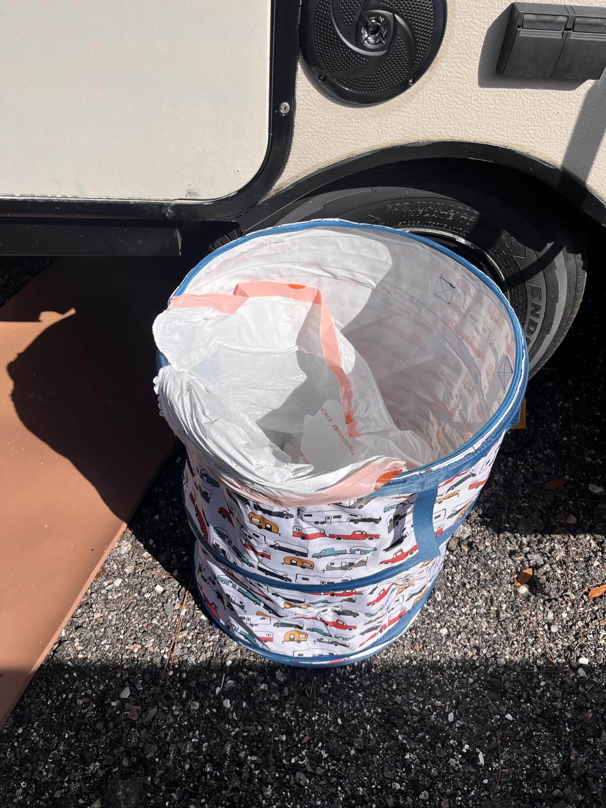 Camco Life is Better at the Campsite Pop-Up Recycle Container, 24