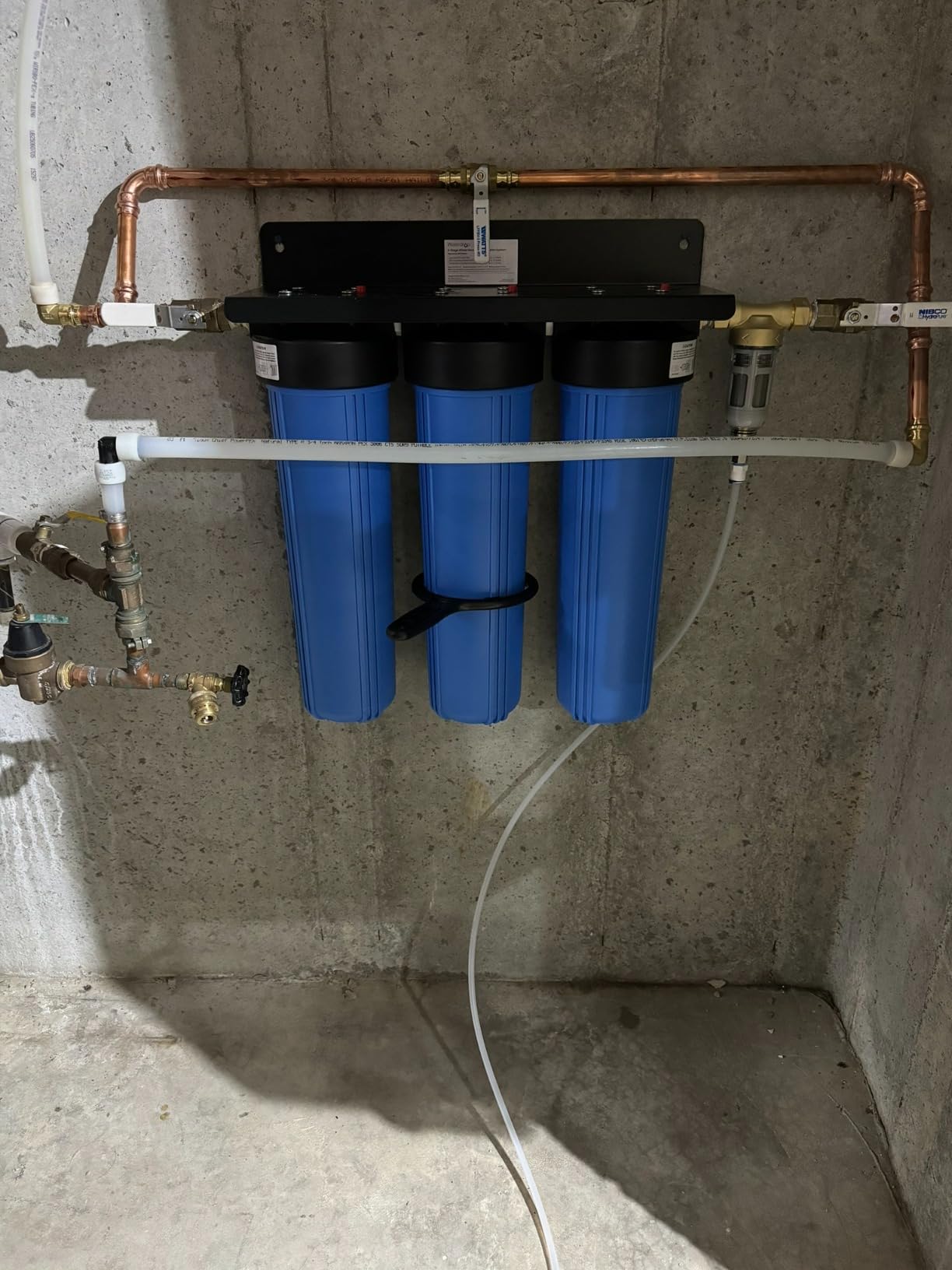 Waterdrop WHF3T-PG 3-Stage Whole House Water Filter System, 5 Micron customer photo 2