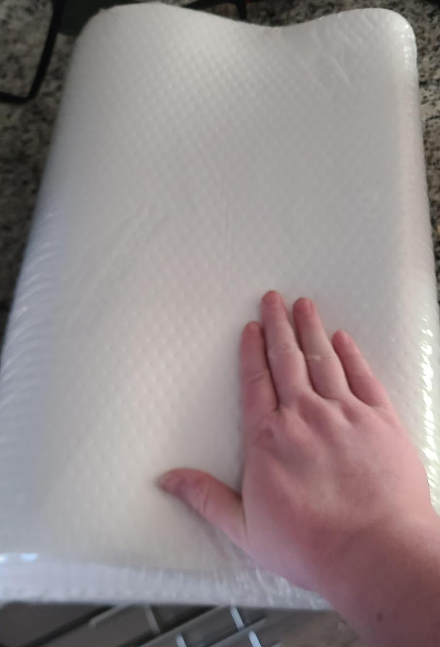 Tempur-Pedic TEMPUR-Ergo Neck Pillow, Medium Profile, White customer photo 1