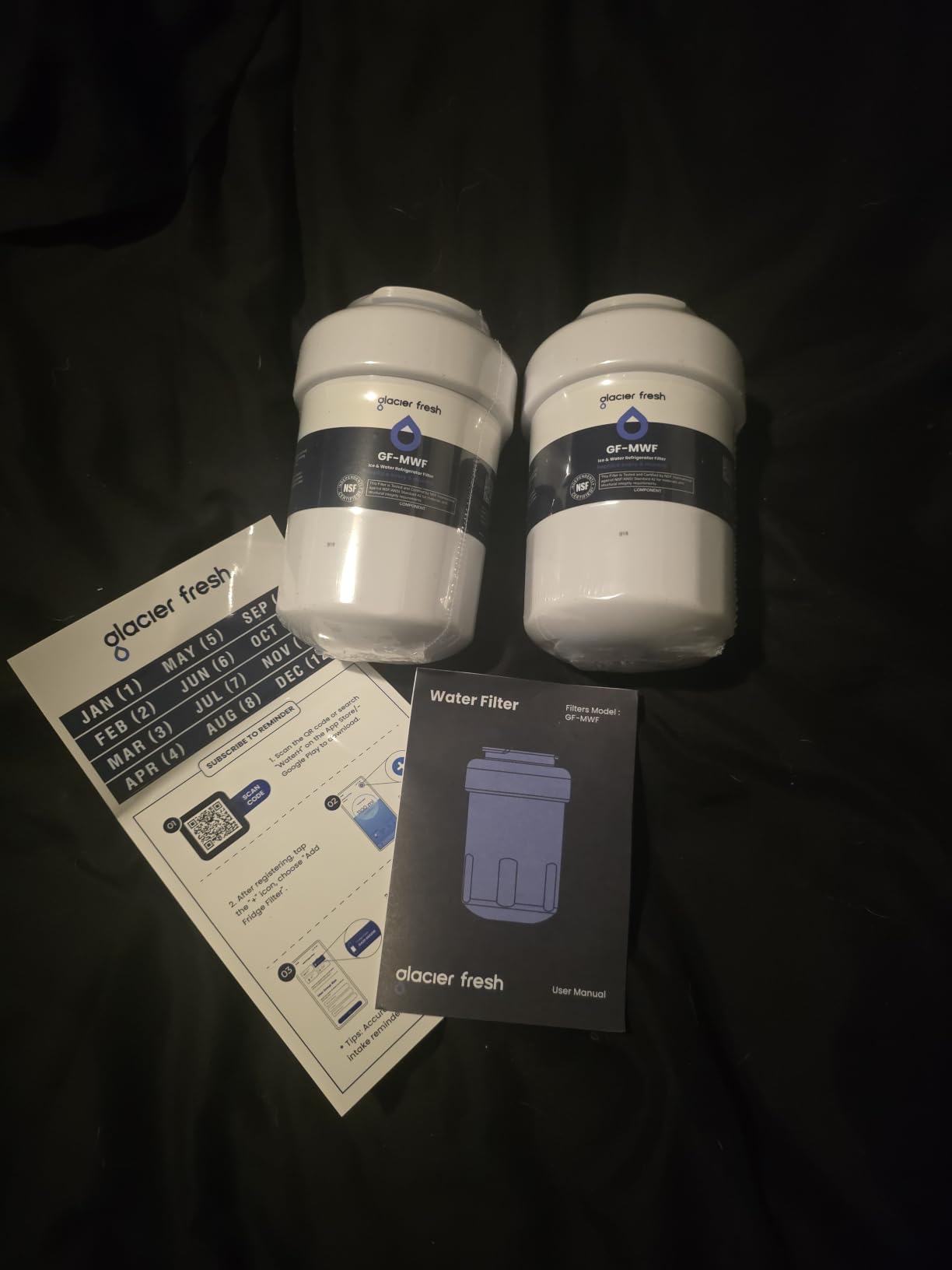 GLACIER FRESH MWF Refrigerator Water Filter Compatible with GE, 1-Pack customer photo 1