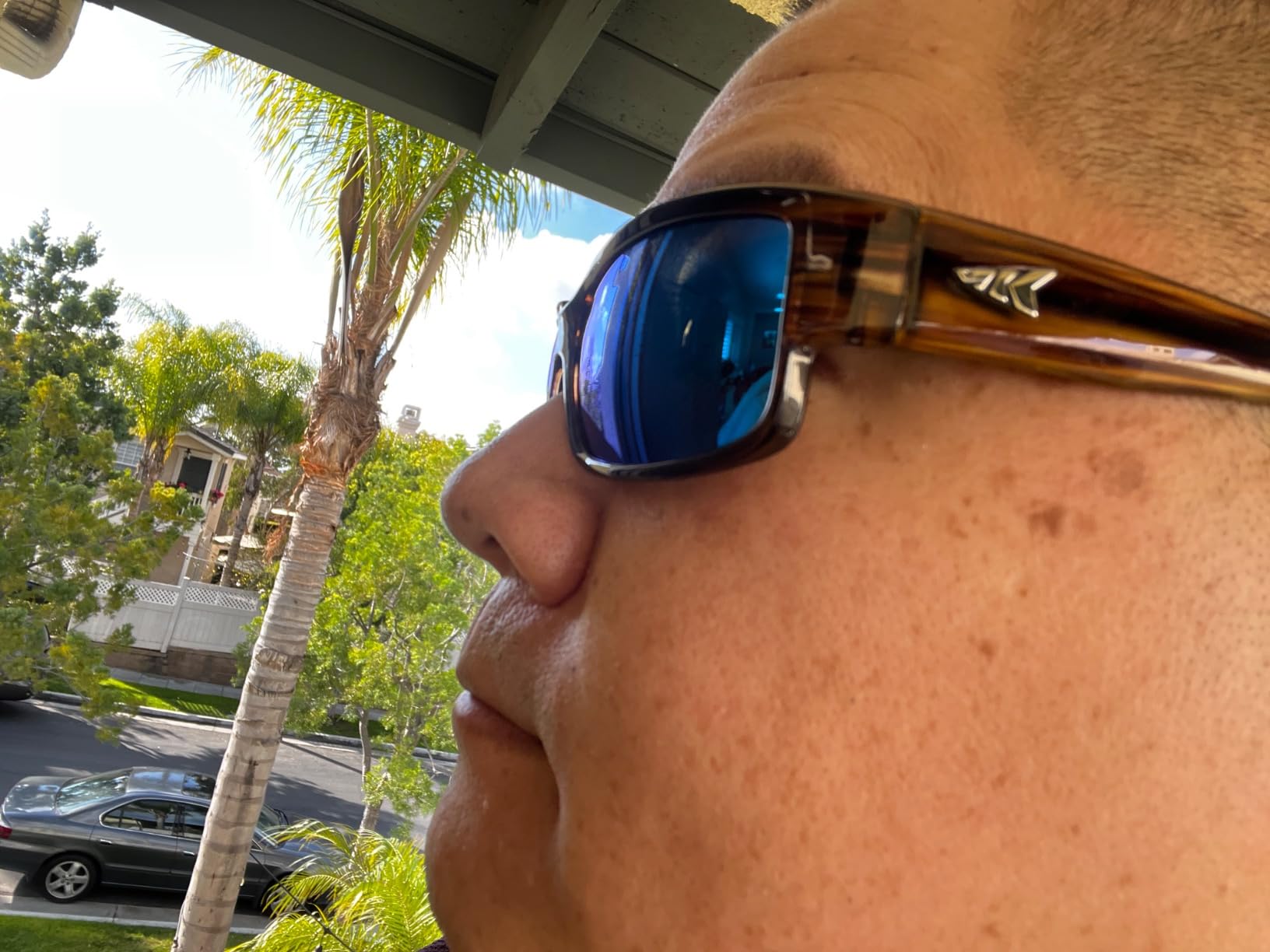 KastKing Skidaway Polarized Sport Sunglasses for Men and Women, Wrap Design customer photo 1