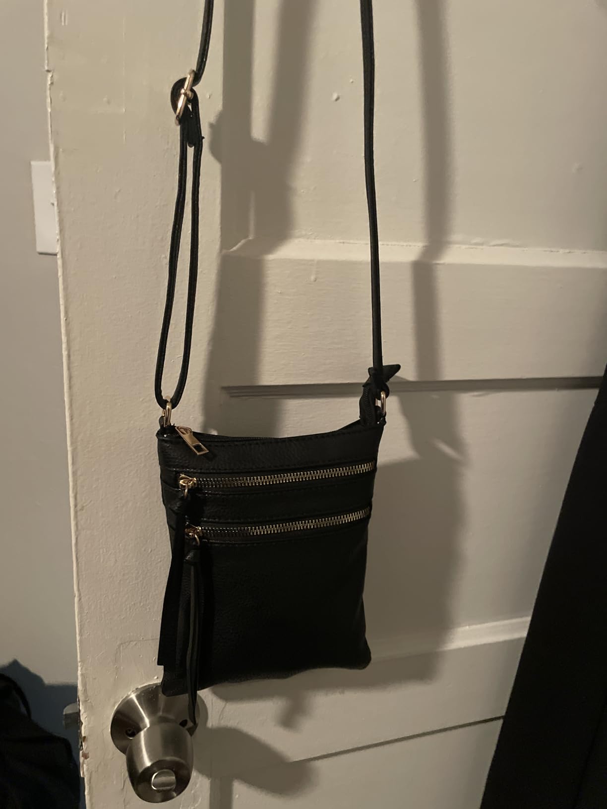 DELUXITY Crossbody Purse Bag Shoulder Bag Multi Pocket Zipper Purse customer photo 2