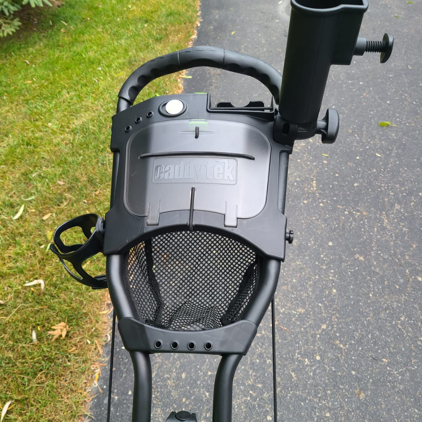CaddytekCaddyTek EZ-fold 3 Wheel Golf Push Cart Version 8 customer photo 2