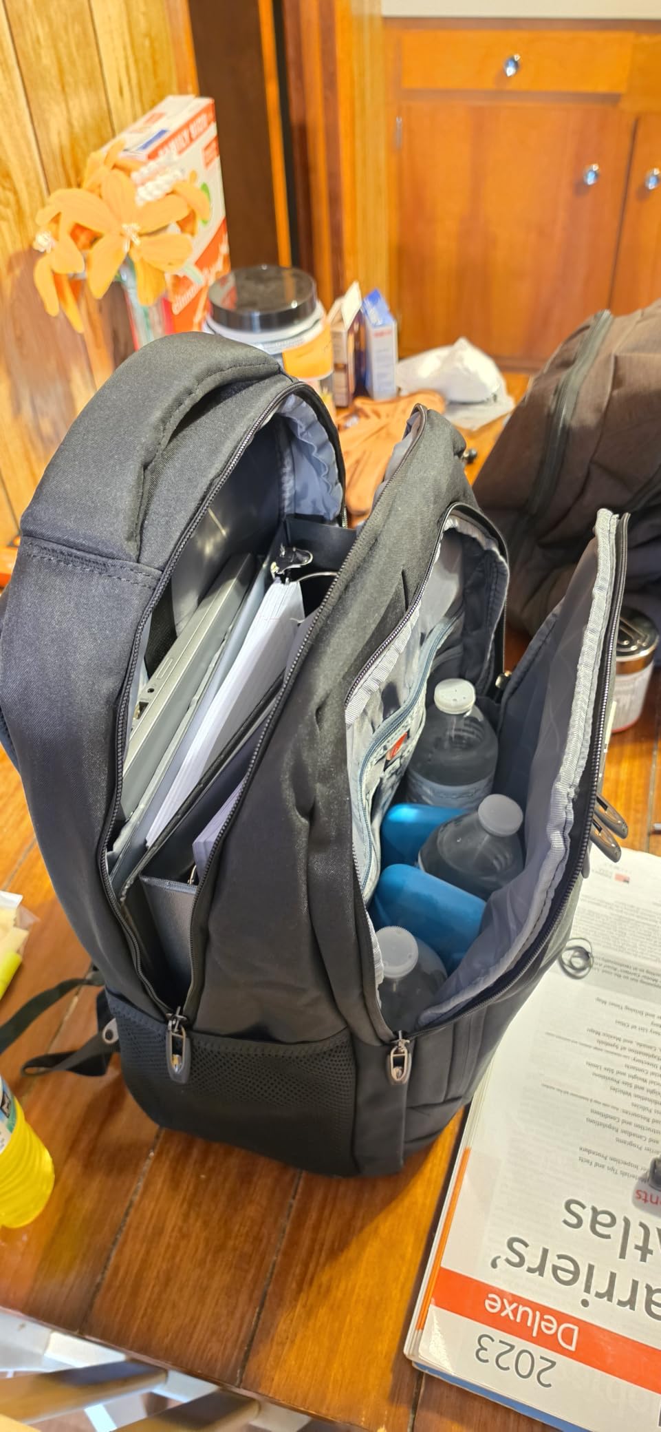 Volher Laptop Backpack,Business Travel Anti Theft Slim College Backpack customer photo 2