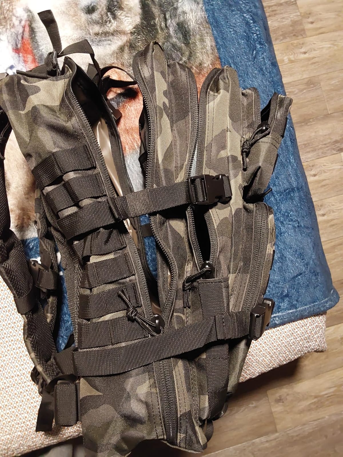 Hannibal Tactical MOLLE Assault Backpack, Tactical Backpack Military Army Camping Rucksack customer photo 2