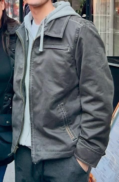 Legendary Whitetails Mens Casual Coat with Hood Waxed Cotton Water Resistant Jacket customer photo 1