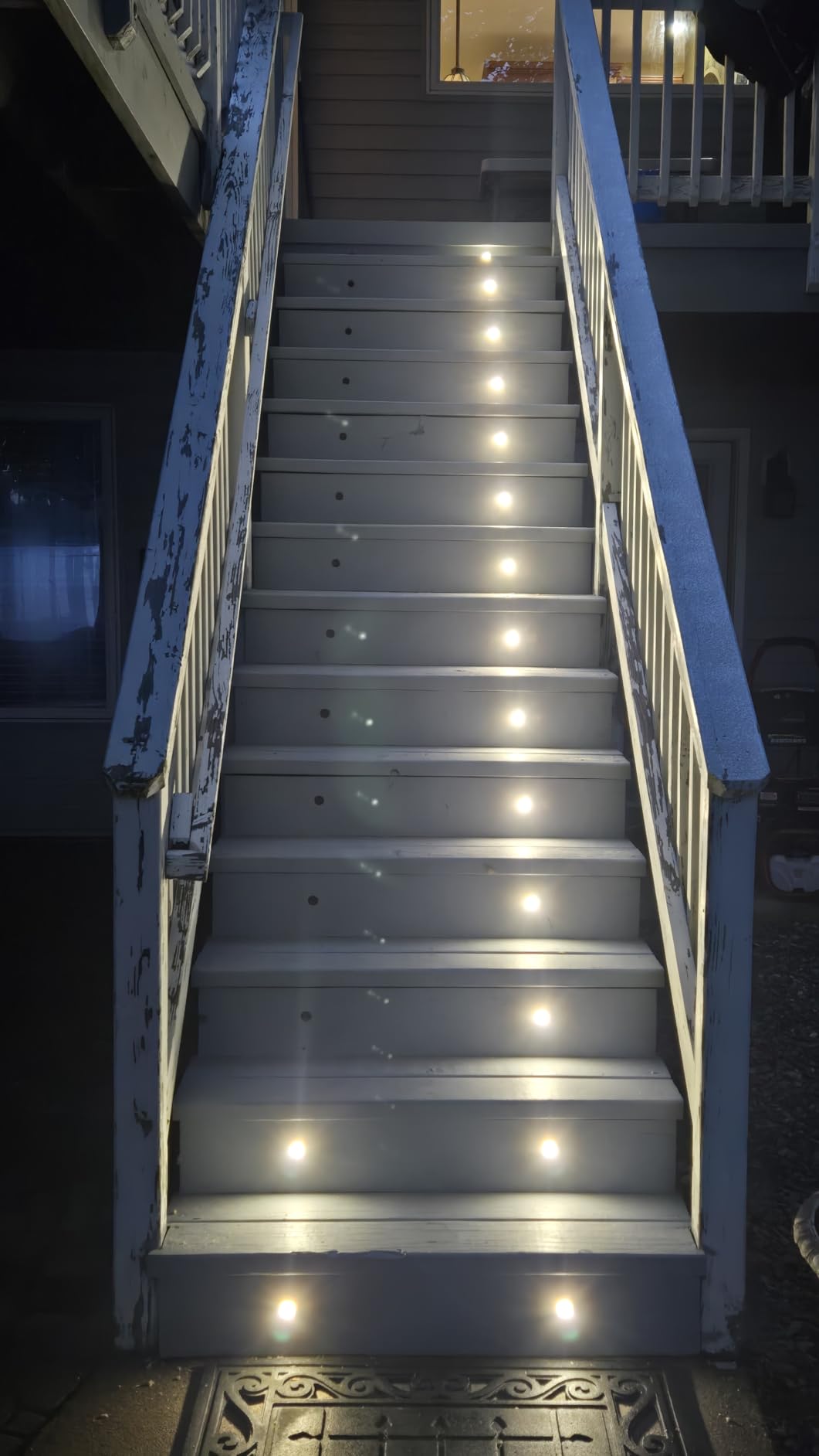 SMY Lighting Recessed LED Deck Light Kits with Black Protecting Shell φ32mm, Outdoor Landscape Lighting IP67 Waterproof,12V Low Voltage for Garden,Yard Steps,Stair,Patio,Floor,Kitchen Decoration customer photo 2