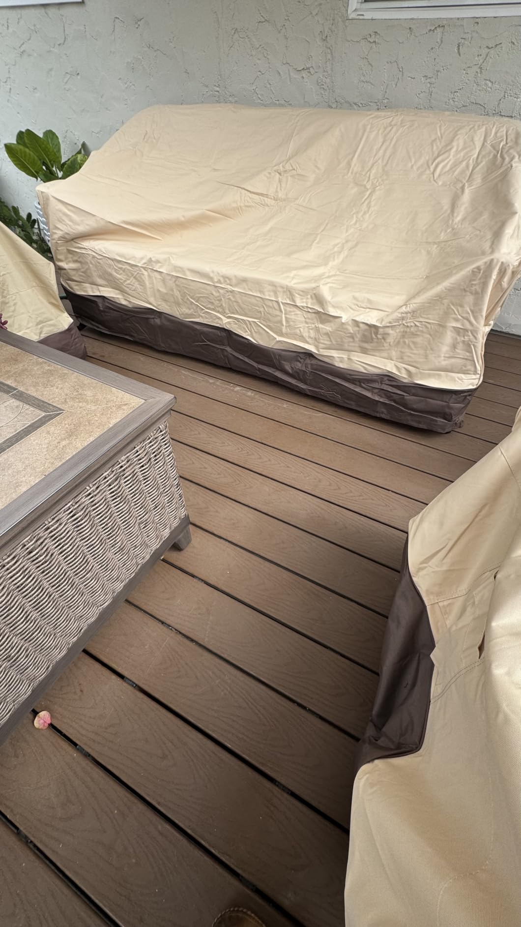 Vailge Patio Loveseat Cover 2-Seater & Outdoor Sofa Couch Cover Waterproof customer photo 2