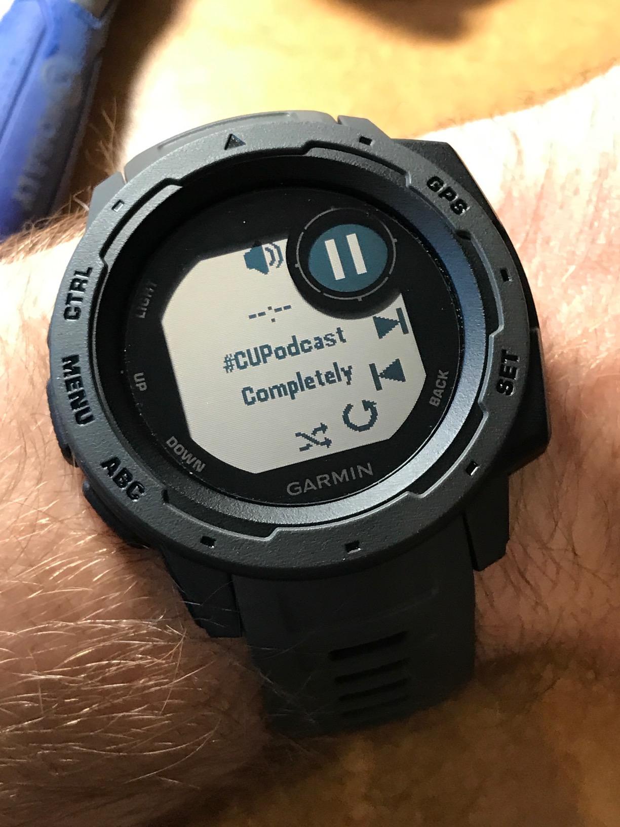 Garmin Instinct, Rugged Outdoor Watch with GPS, Features Glonass and Galileo, Heart Rate Monitoring and 3-Axis Compass, Graphite customer photo 1