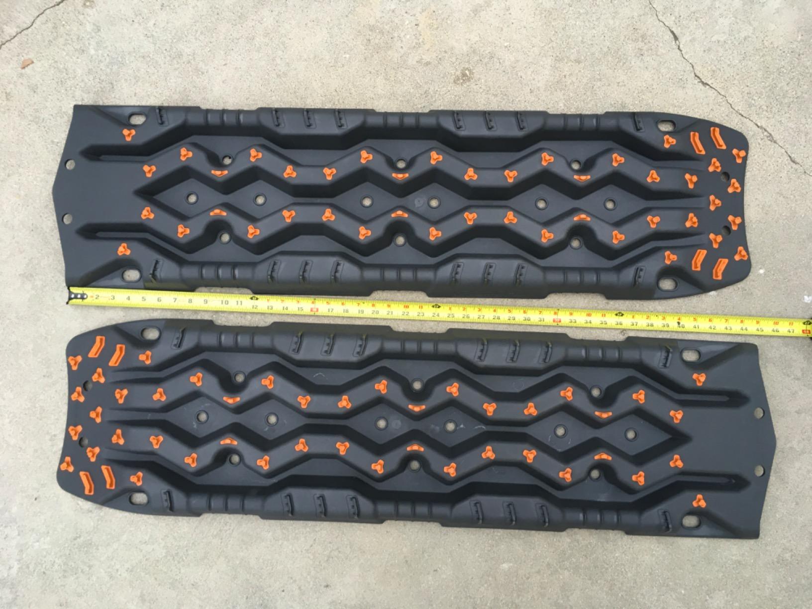 ARB TREDPROMGO Vehicle Recovery Boards Traction Tracks and Extraction Device for Off-Road Mud, Sand, & Snow(Grey/Orange) customer photo 2