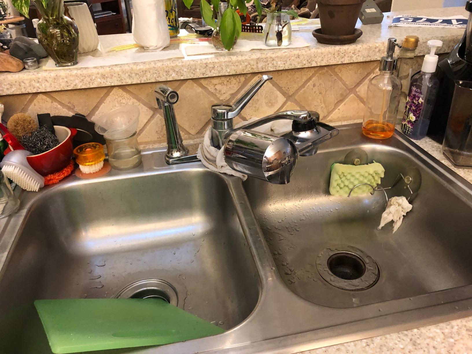 Frizzlife Under Sink Water Filter-NSF/ANSI 53&42 Certified Drinking Water Filtration System-0.5 Micron Removes Lead, Chlorine,Bad Taste & Odor, W/Dedicated Faucet customer photo 1